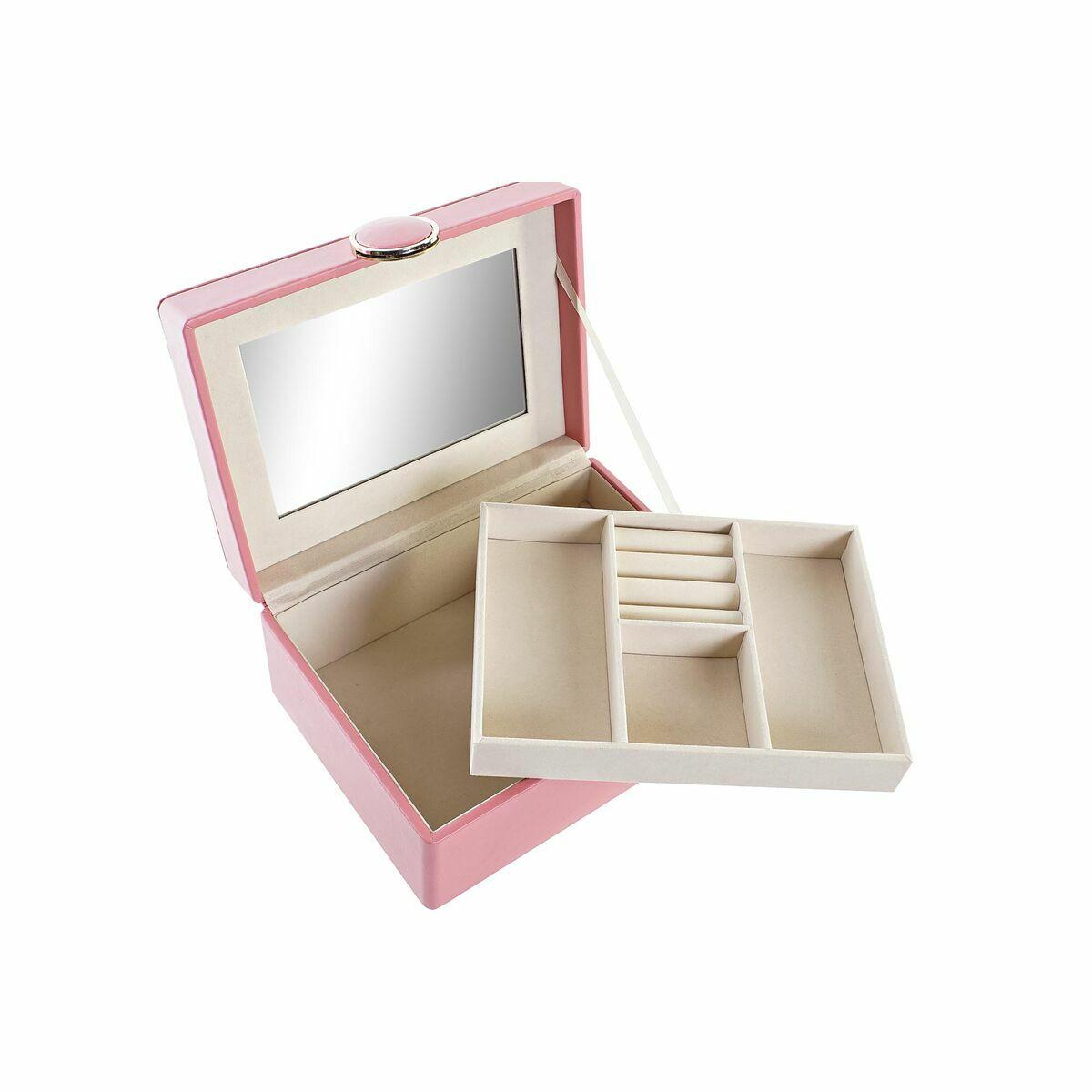 scatola-portagioie-dkd-home-decor-rosa-legno-mdf-17-x-13-x-8-5-cm