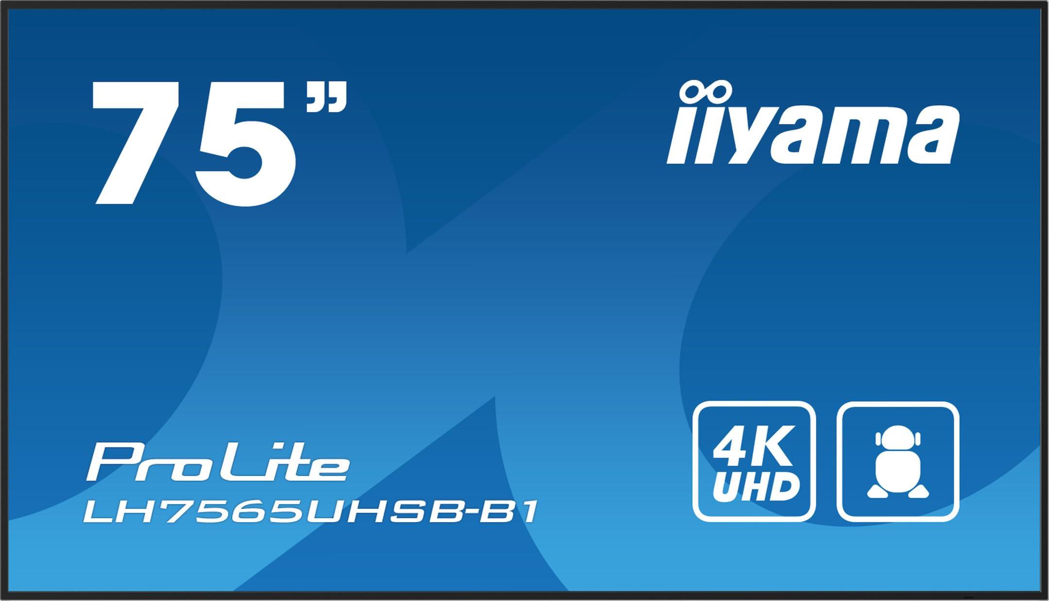 iiyama-public-display-75in-lcd-3840x2160-8ms-lh7565uhsb-b1-1200-1-hdmi-dp