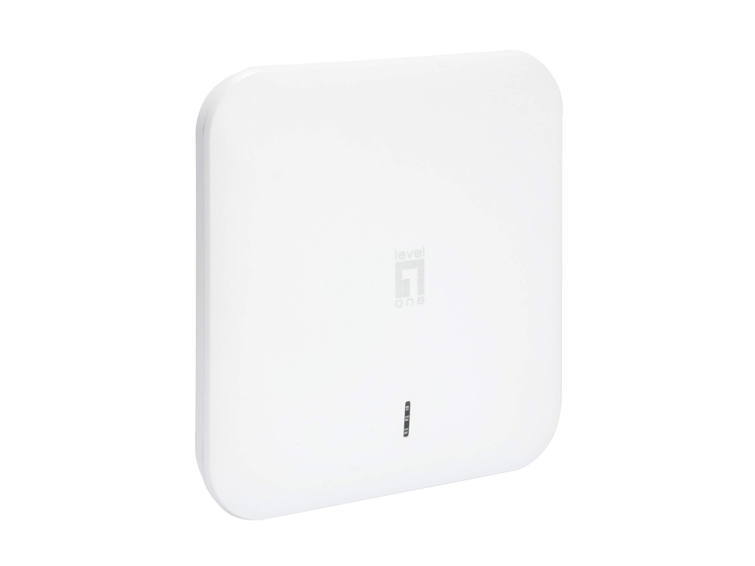 levelone-wap-8123-punto-accesso-wlan-supporto-power-over-ethernet-poe-bianco-1200-mbit-s