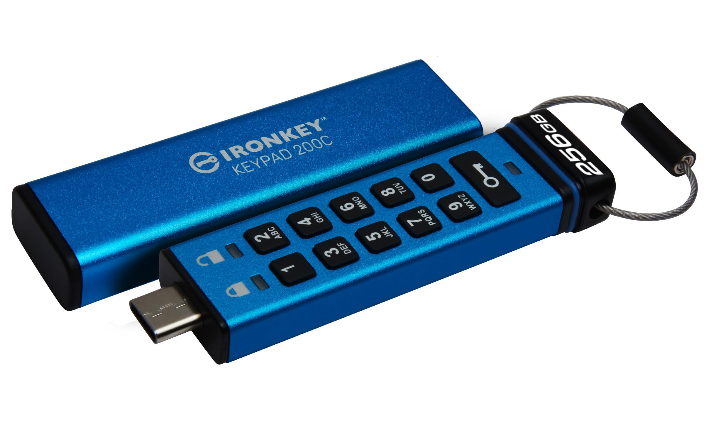kingston-ironkey-keypad-200c-drive-flash-type-c-usb-crittografia-hardware-certificazione-fips-140-2-di-livello-3-in-fase-di-approvazione-con-crittografia-hardware-xts-aes-a-256-bit-ikkp200c-256gb
