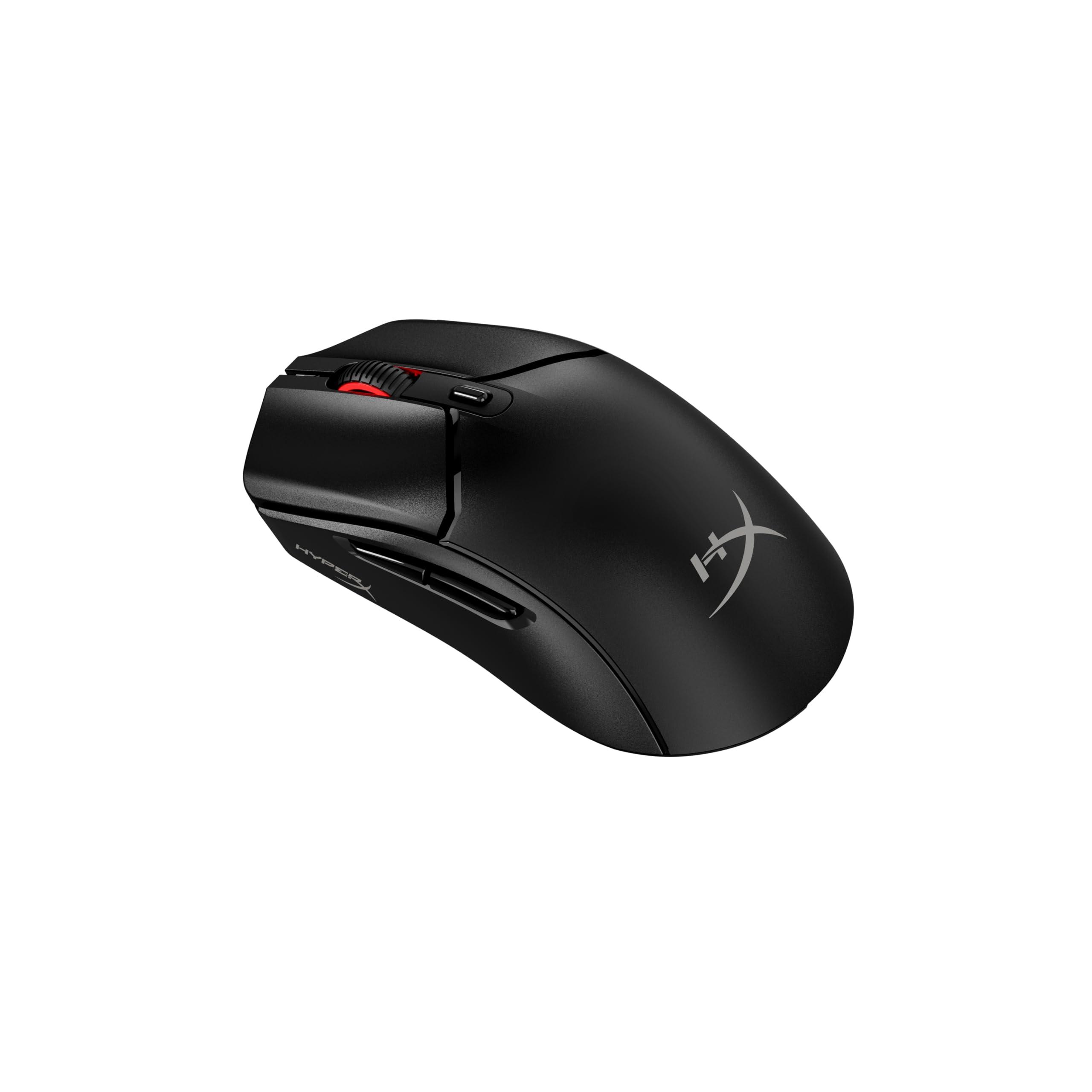 hyperx-pulsefire-haste-2-core-mouse-gaming-senza-filo-connettivita-2-4-ghz-illuminazione-rgb-6-tasti-programmabili-12000-dpi-resistenza-fino-a-20-milioni-di-clic-batteria-fino-a-100-ore-nero