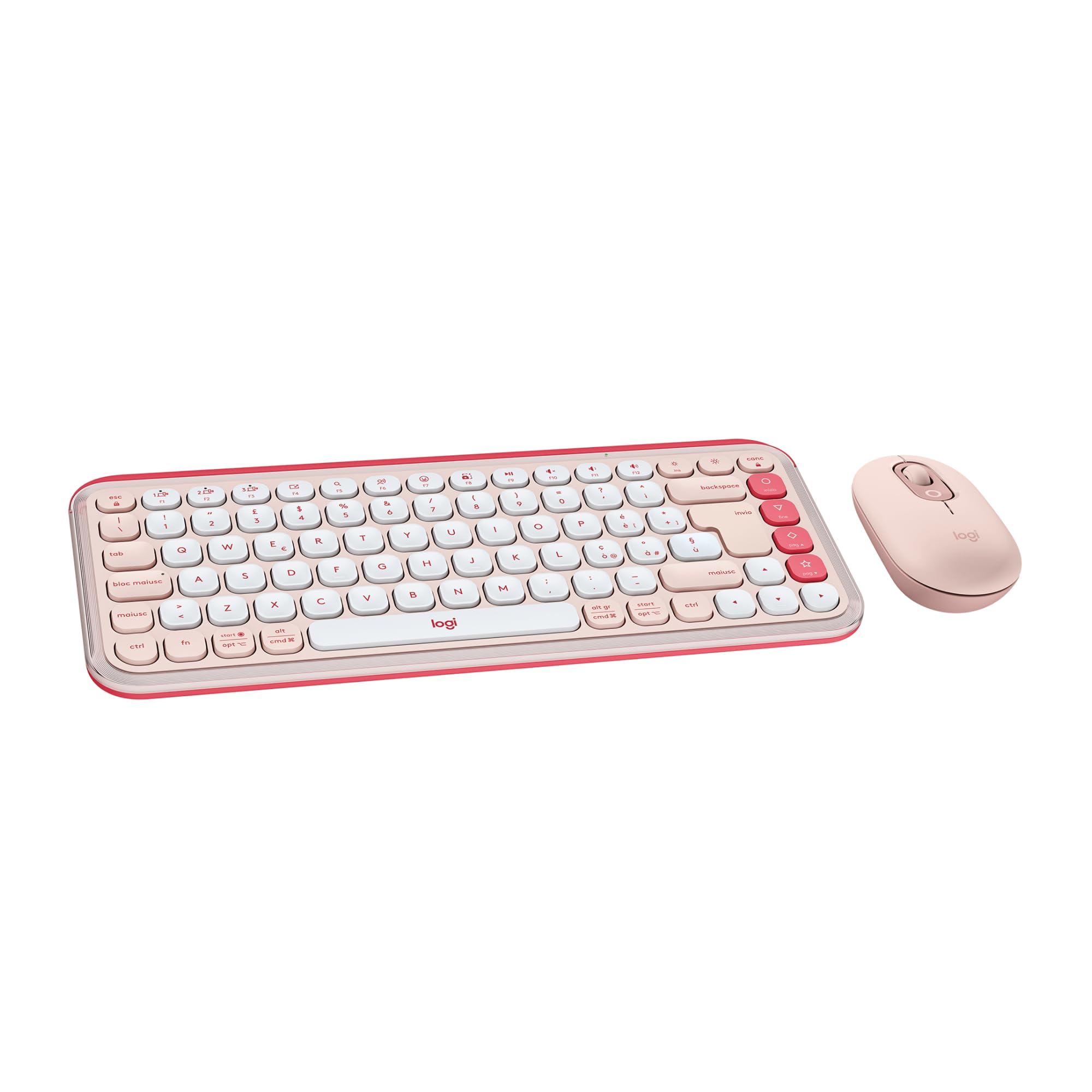 logitech-pop-icon-combo-kit-mouse-e-tastiera-bluetooth-digitazione-comoda-tasti-e-pulsanti-programmabili-clic-discreti-easy-switch-fino-a-3-dispositivi-ita-qwerty-rosa