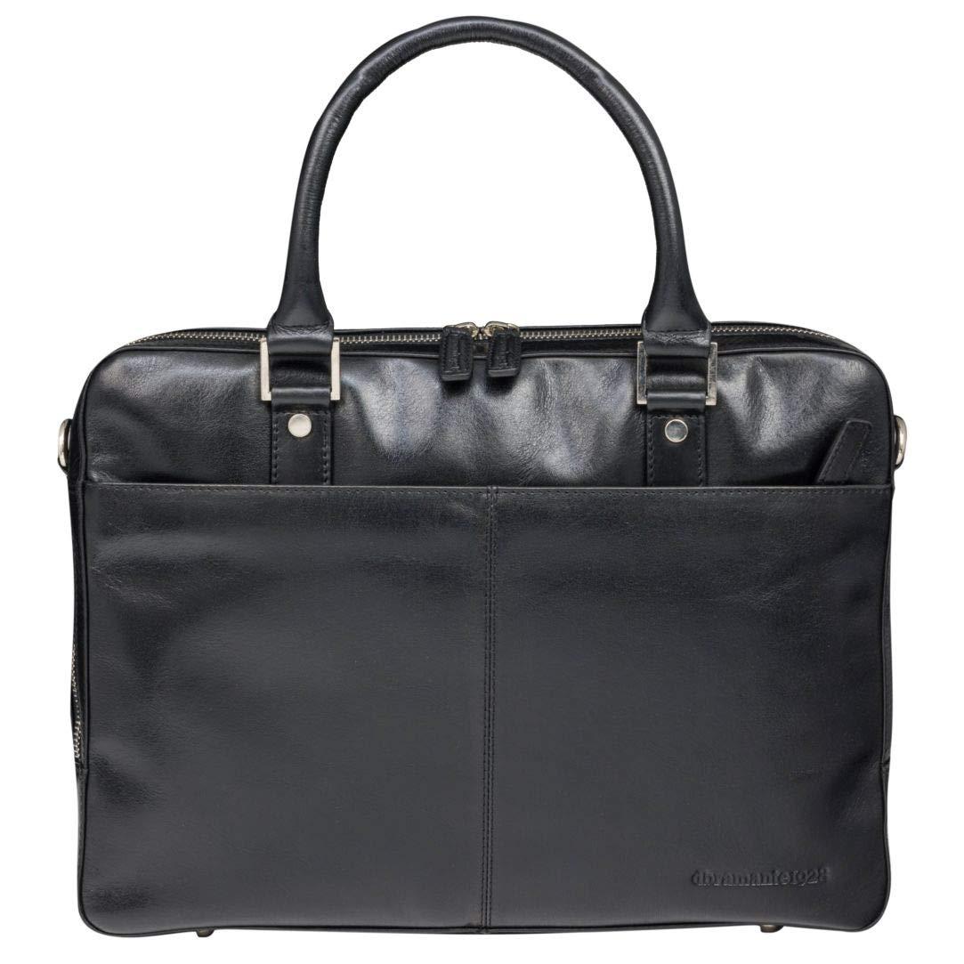 dbramante1928-borsa-per-laptop-rosenborg-da-16-pollici-per-uomo-e-donna-borsa-con-manici-in-pelle-testurizzata-e-tracolla-regolabile-in-vera-pelle-pieno-fiore-nero-2nd-gen-nero-16-pollici