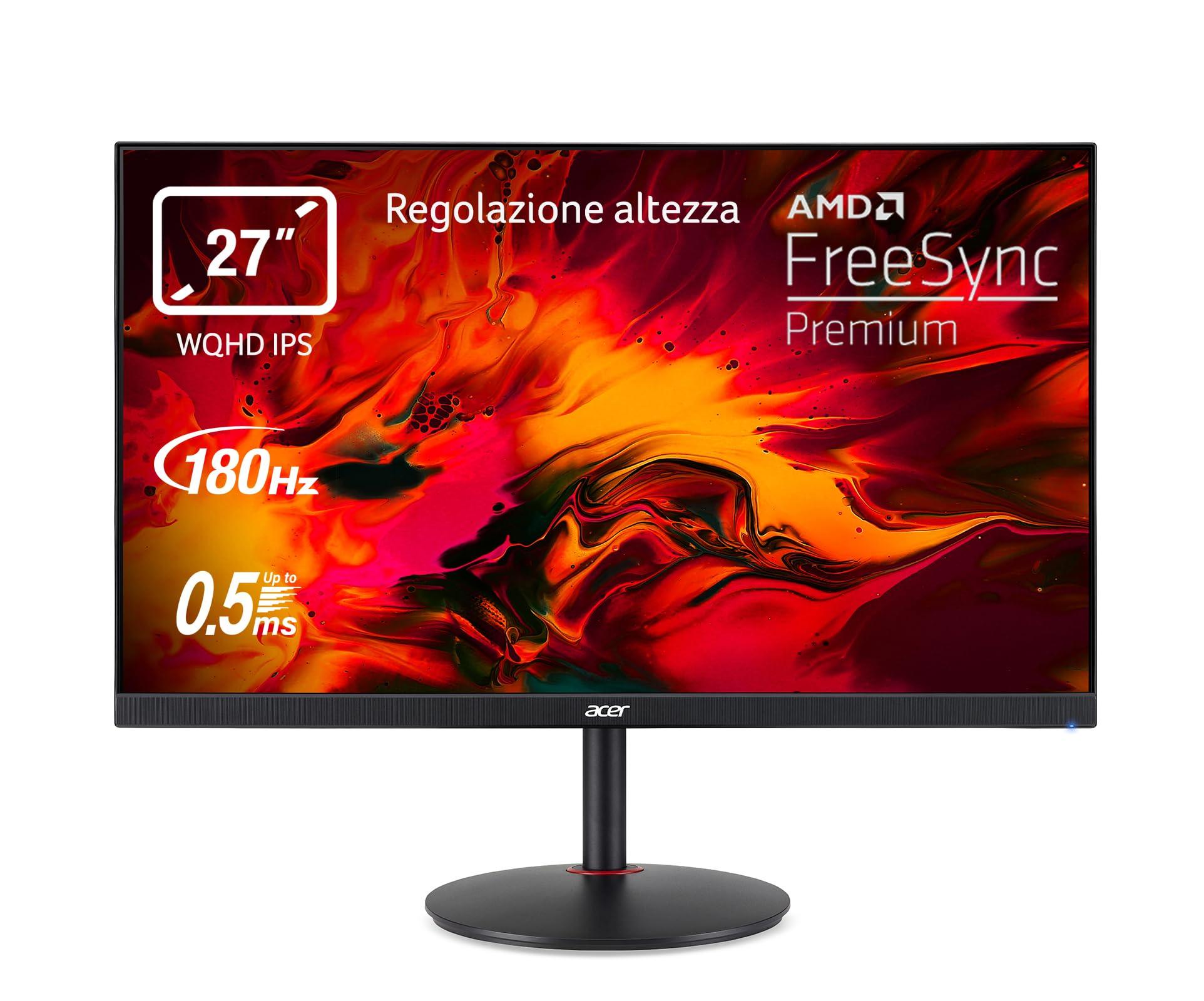 acer-nitro-xv272uv3bmiiprx-monitor-gaming-27-display-wqhd-ips-180-hz-0-5-ms-freesync-premium-luminosita-350-nits-hdmi-2-0-dp-1-2-speaker-integrati-regolazione-altezza-cavi-hdmi-dp-inclusi