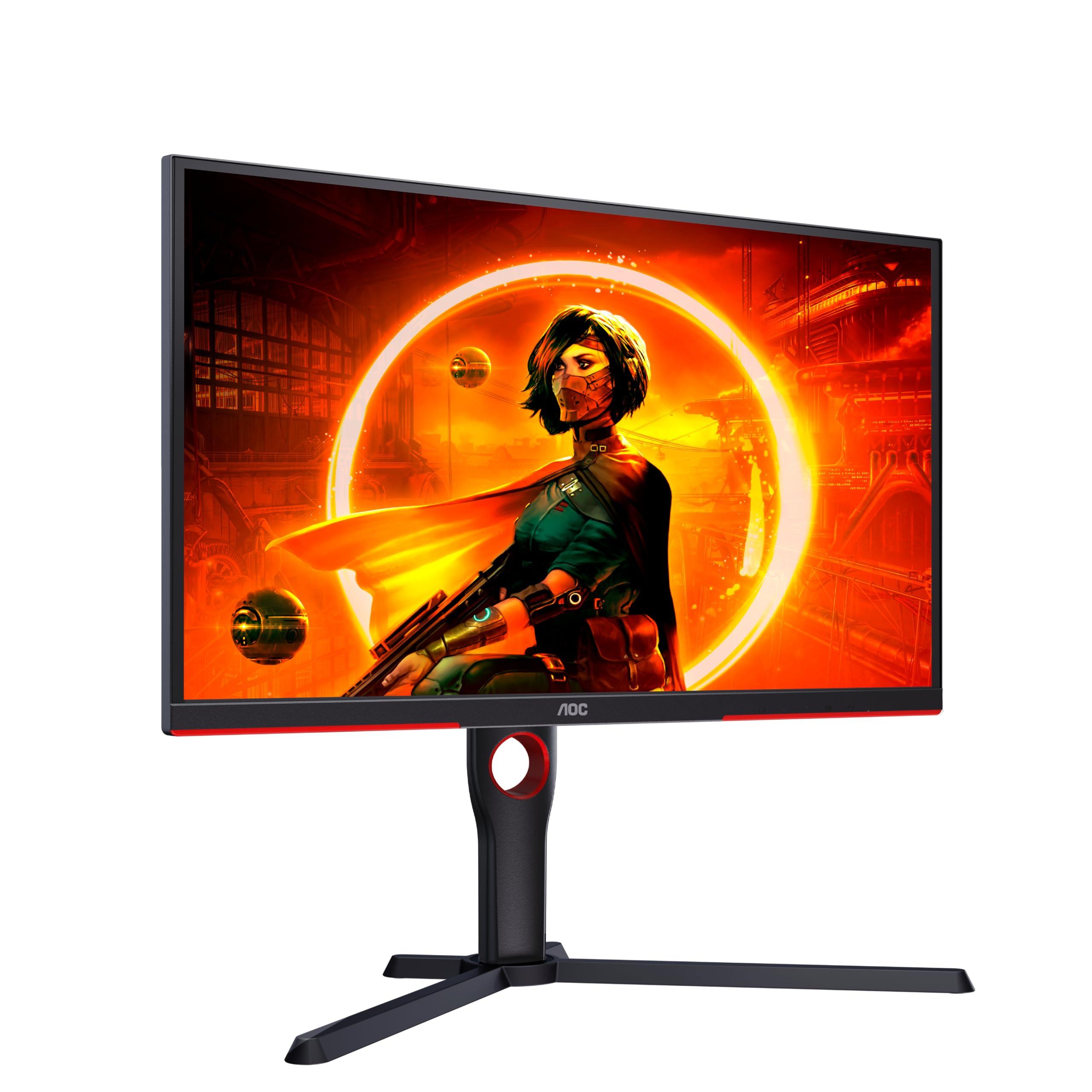 aoc-gaming-25g3zm-bk-monitor-fhd-da-24-5-240-hz-mprt-da-0-5-ms-freesync-premium-1920x1080-hdmi-2-0-x-2-displayport-1-2-x-1-uscita-cuffie-3-5-mm-nero-rosso