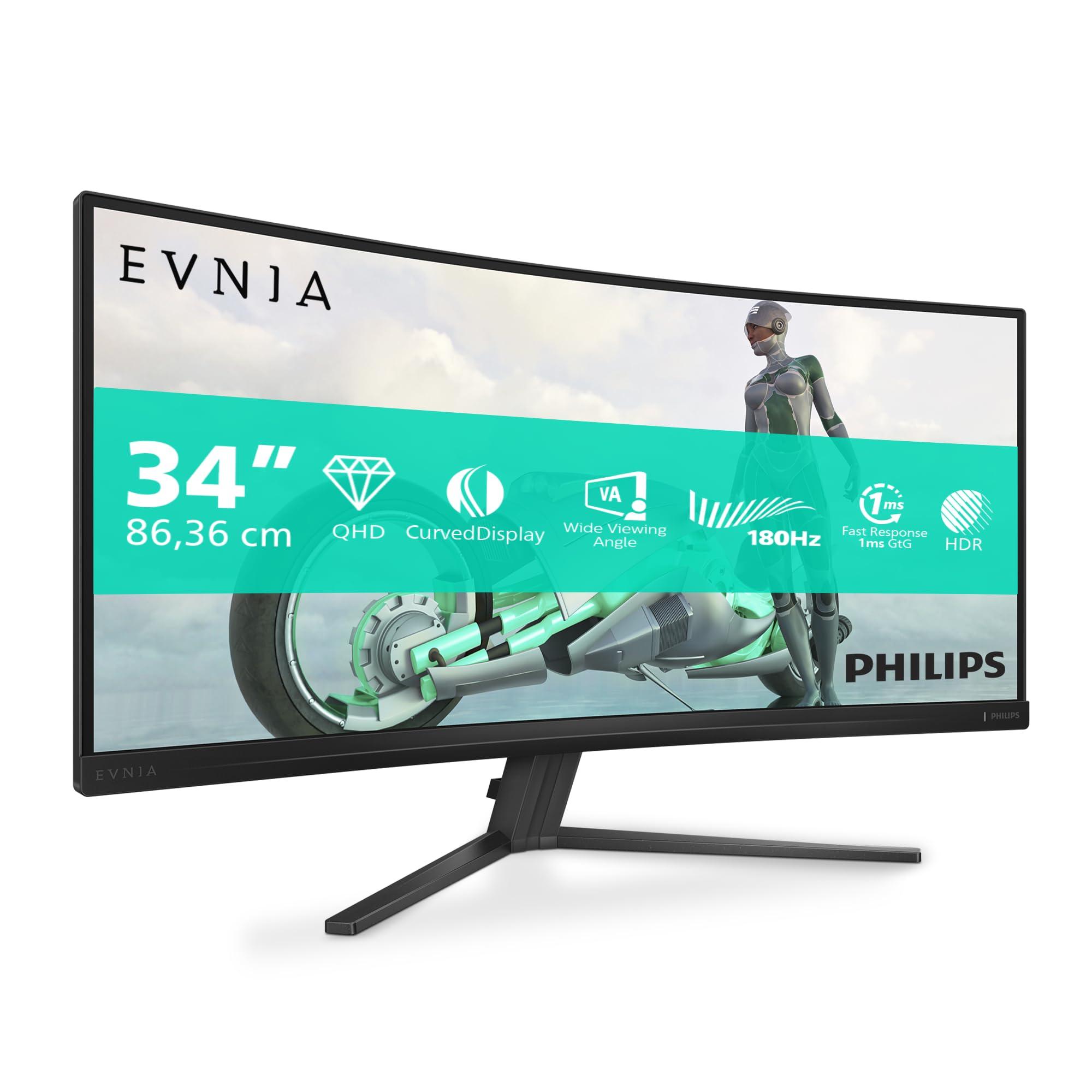 philips-gaming-monitor-34m2c3500l-34-pollici-curvo-3440x1440-uw-qhd-180hz-fast-va-panel-0-5ms-mprt-hdmi2x-2-0-dp-1x-1-4-adaptive-sync-hdr10-freesync-premium-grigio-scuro