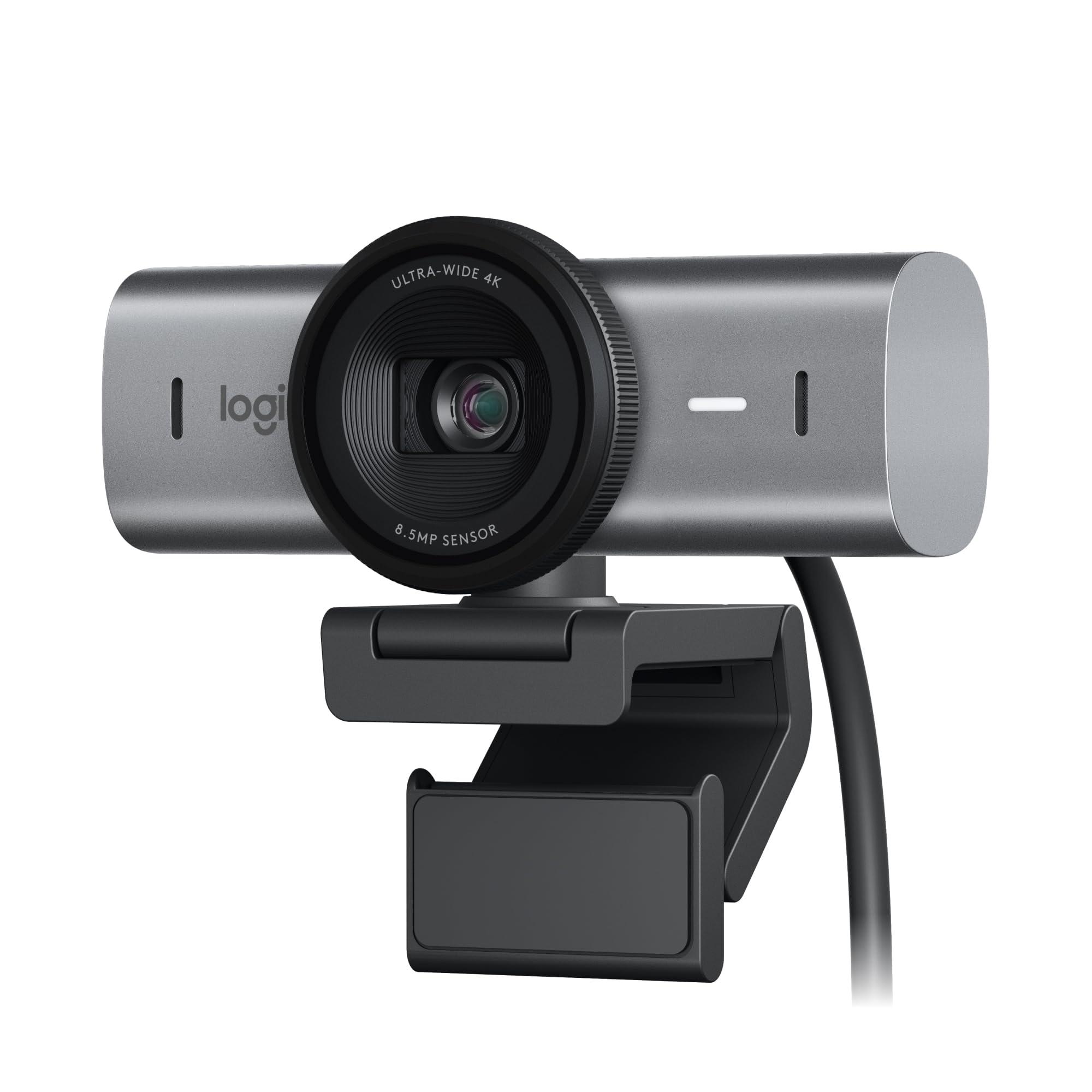 logitech-mx-brio-per-collaborazione-e-streaming-ultra-hd-4k-1080p-a-60-fps-due-microfoni-con-riduzione-del-rumore-show-mode-usb-c-copertura-webcam-microsoft-teams-zoom-google-meet-grafite