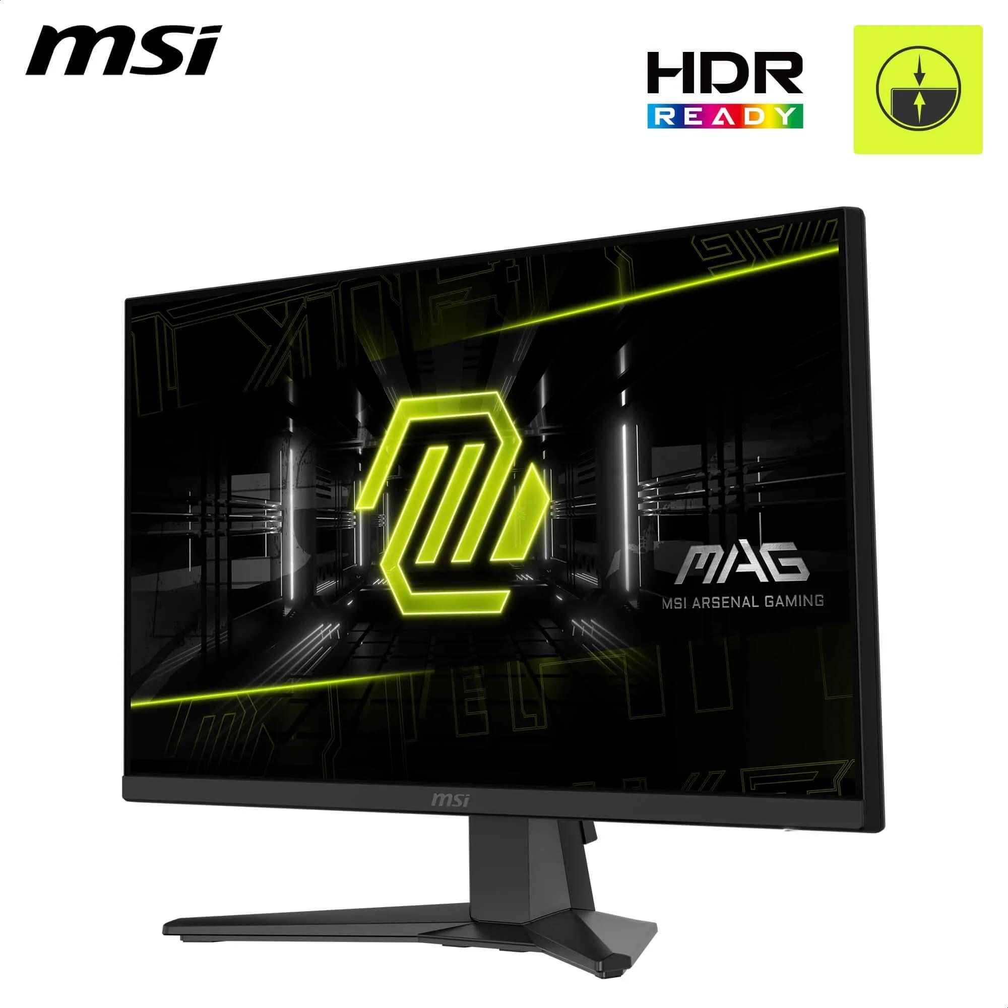 msi-mag-242f-monitor-gaming-da-24-fhd-1920x1080-rapid-ips-200hz-0-5ms-hdr-ready-amd-freesync-premium-eye-care-hdmi-2-0b-dp-1-2a-senza-cornice-inclinabile-montaggio-vesa-nero