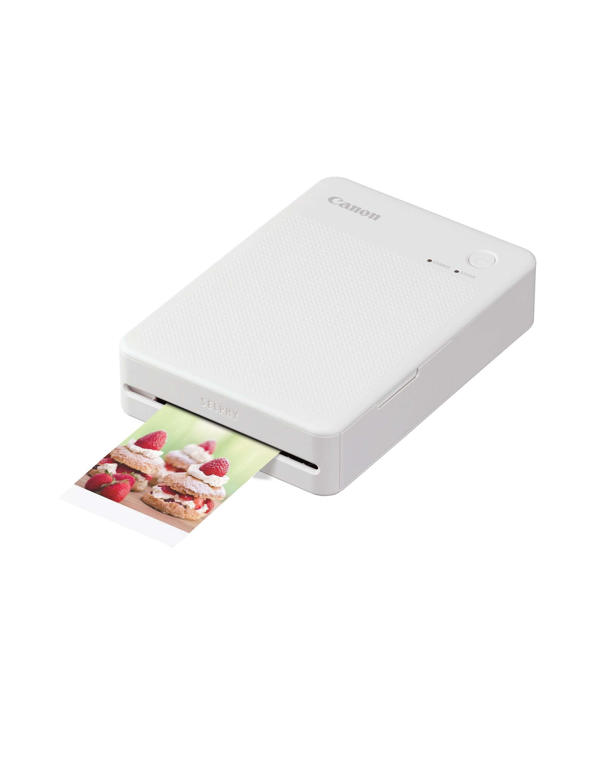 canon-stampante-portatile-selphy-qx20-stampa-a-sublimazione-con-wi-fi-dal-tuo-dispositivo-smart-2-formati-di-stampe-con-adesivo-rimovibile-e-ricarica-usb-c-bianco-senza-inchiostro-carta