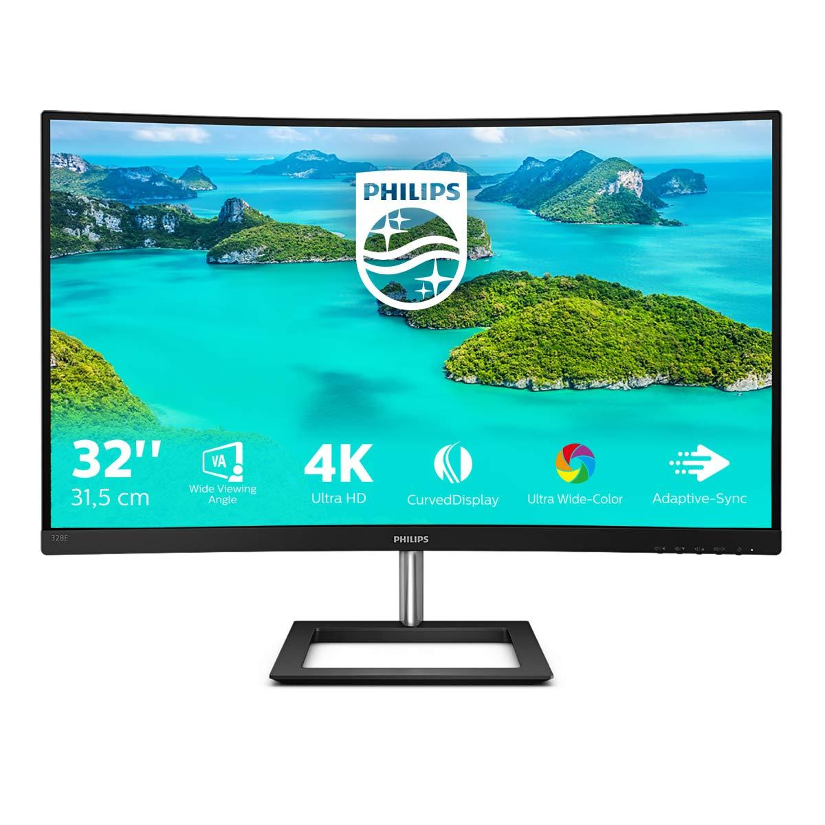 philips-328e1ca-gaming-monitor-curvo-con-adaptive-sync-32-4k-uhd-3840-x-2160-led-va-ultrawide-color-display-port-2-hdmi-speakers-integrati-nero
