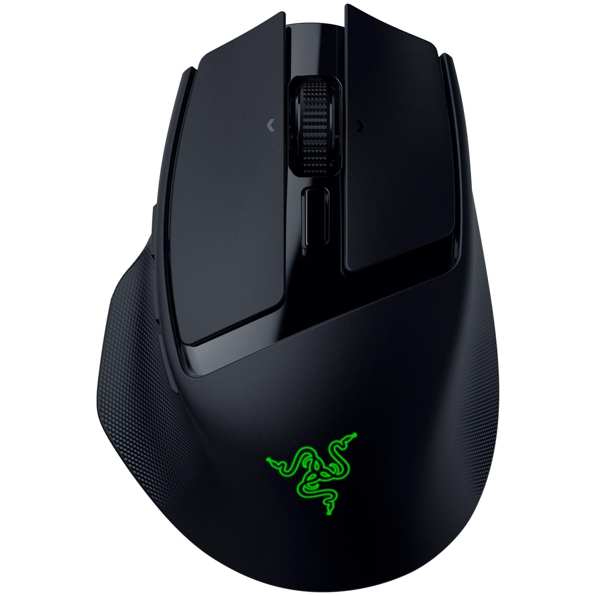 razer-basilisk-mobile-piccolo-mouse-ergonomico-portatile-da-gioco-senza-fili-ai-prompt-master-sensore-focus-x-18k-connettivita-tri-mode-fino-a-105-ore-switch-del-mouse-gen-3-nero
