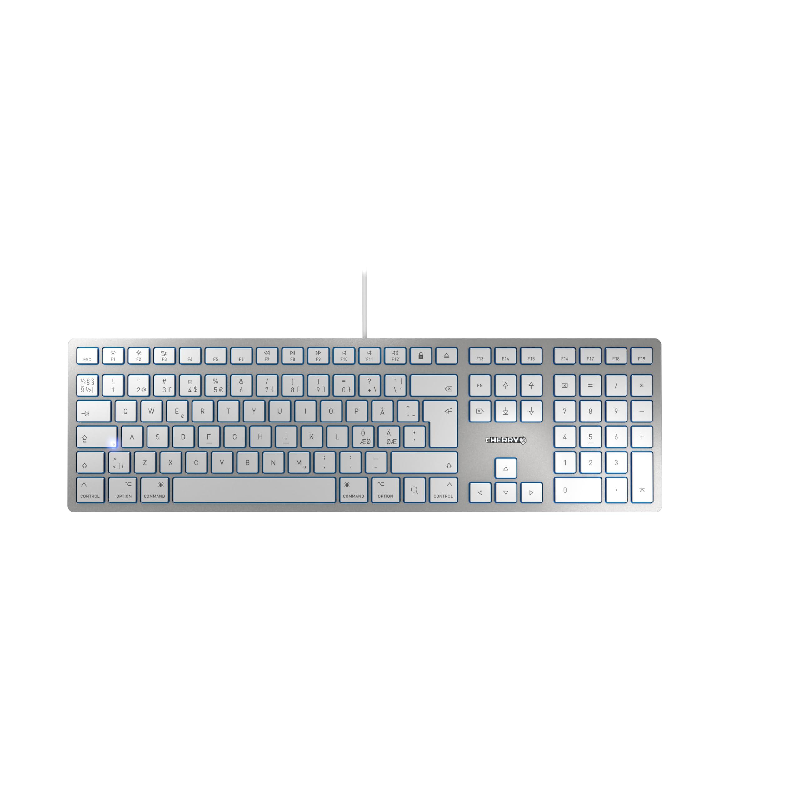 cherry-kc-6000-slim-for-mac-tastiera-mac-con-filo-porta-usb-a-layout-per-i-paesi-nordici-qwerty-tasti-silenziosi-design-piatto-bianco-argento