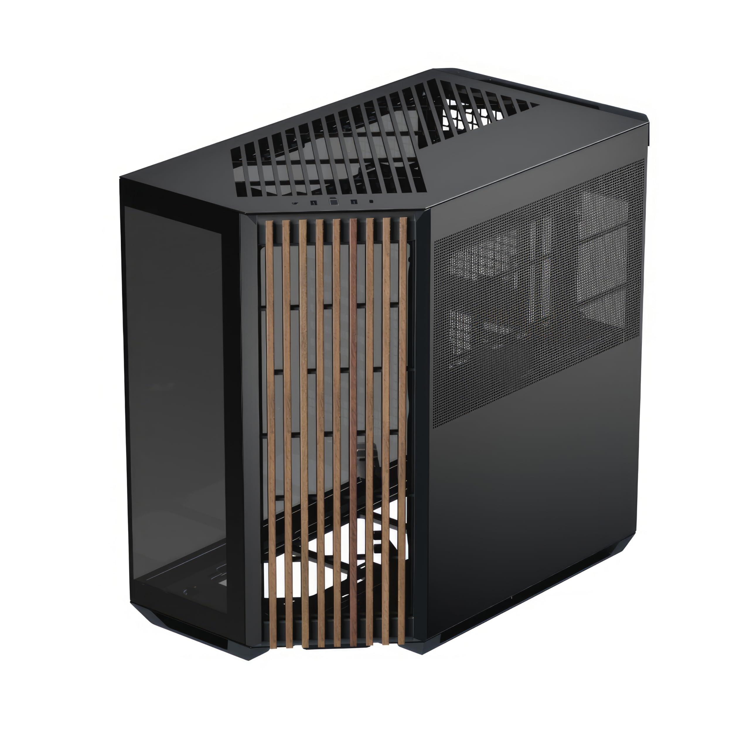 apnx-v1-custodia-per-pc-dual-chamber-atx-mid-tower-airflow-pannelli-panoramici-in-vetro-10-slot-per-ventola-supporto-radiatore-360-mm-ingresso-angolare-16-cm-x-2-staffe-della-ventola-montaggio