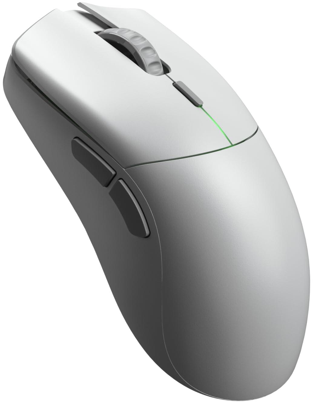 glorious-gaming-series-2-pro-mouse-wireless-gaming-compatto-super-leggero-55g-polling-8k-wireless-26k-sensor-switch-ottici-per-esport-e-sparatutto-presa-in-punta-di-dita-e-ad-artiglio-bianco