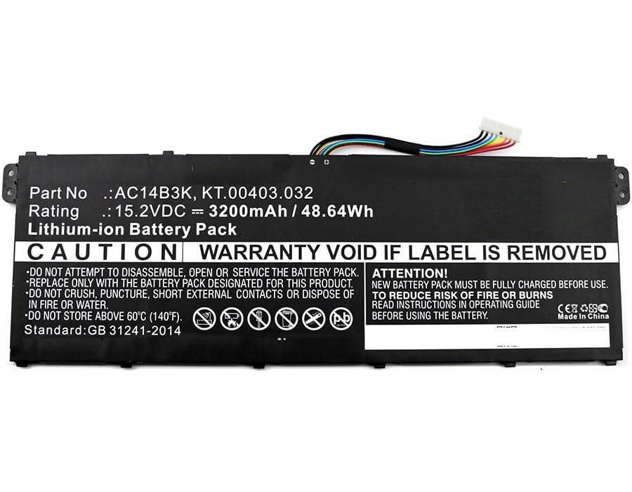 coreparts-laptop-battery-for-acer-49wh-li-ion-15-2v-3200mah-ac14b3k-kt-00403-032-49wh-li-ion-15-2v-3200mah-black-aspire-es15-aspire-es1-572-aspire-es1-572-31ld-aspire-es1-572-56bp-as