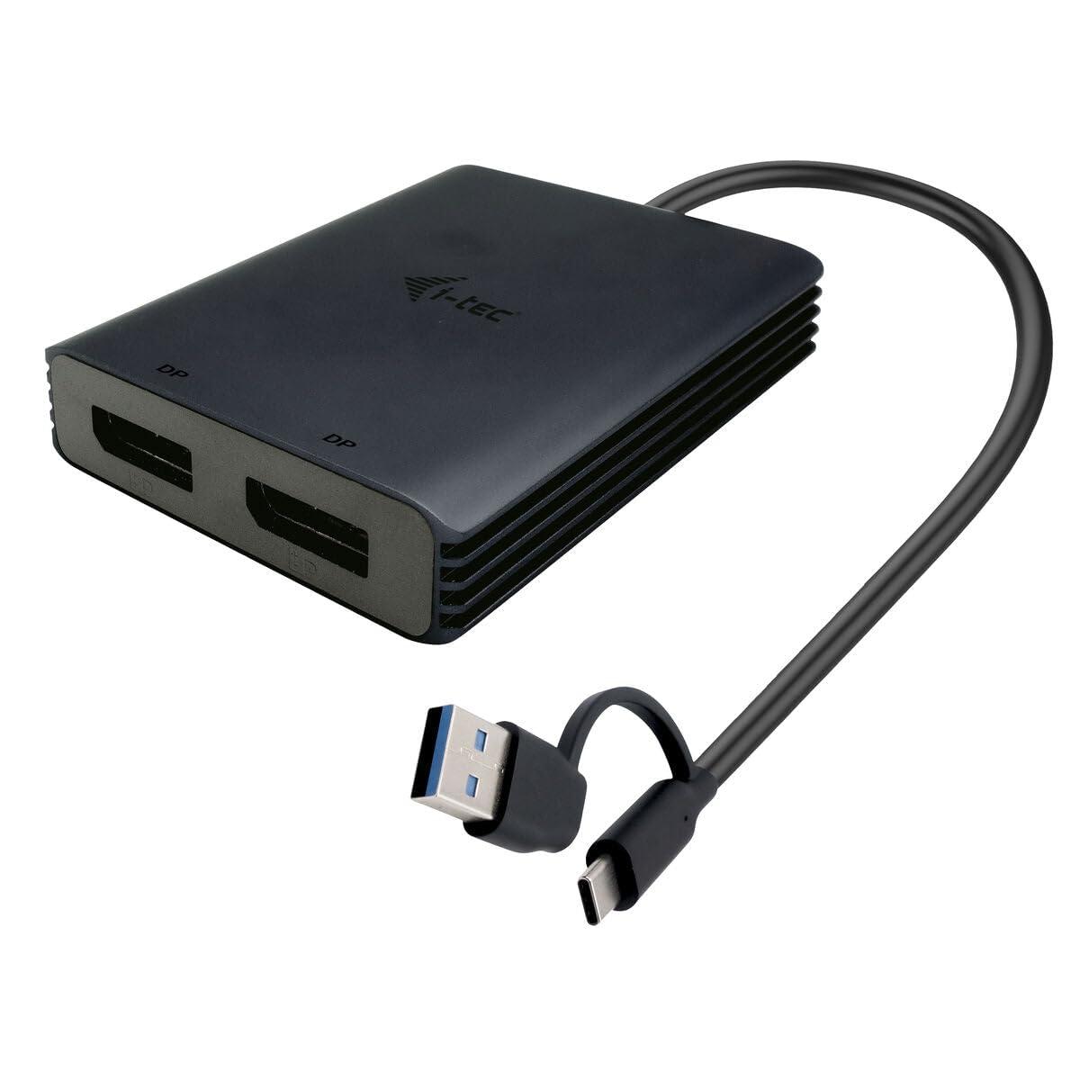 i-tec-adattatore-video-usb-a-usb-c-dual-4k-60-hz-displayport