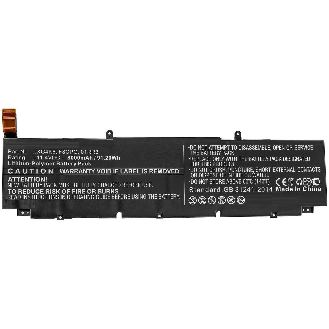 coreparts-laptop-battery-for-dell-91-20wh-li-polymer-11-4v-dep575nb-01rr3-f8cpg-xg4k6-91-20wh-li-polymer-11-4v-8000mah-for-dell-precision-5750-0yy3v-precision-5750-370p9-ision-5750