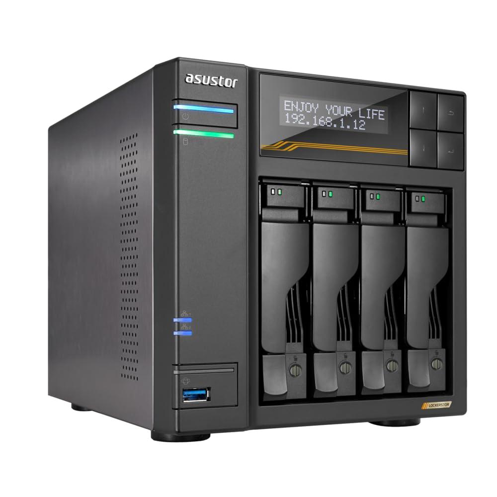 asustor-lockerstor-4-gen3-as6804t-memoria-nas-a-4-bay-amd-ryzen-quad-core-2-3-ghz-ram-ecc-ddr5-4-slot-m-2-nvme-porta-dual-5gbe-e-dual-10gbe-usb-4-0-type-c-network-attached-storage