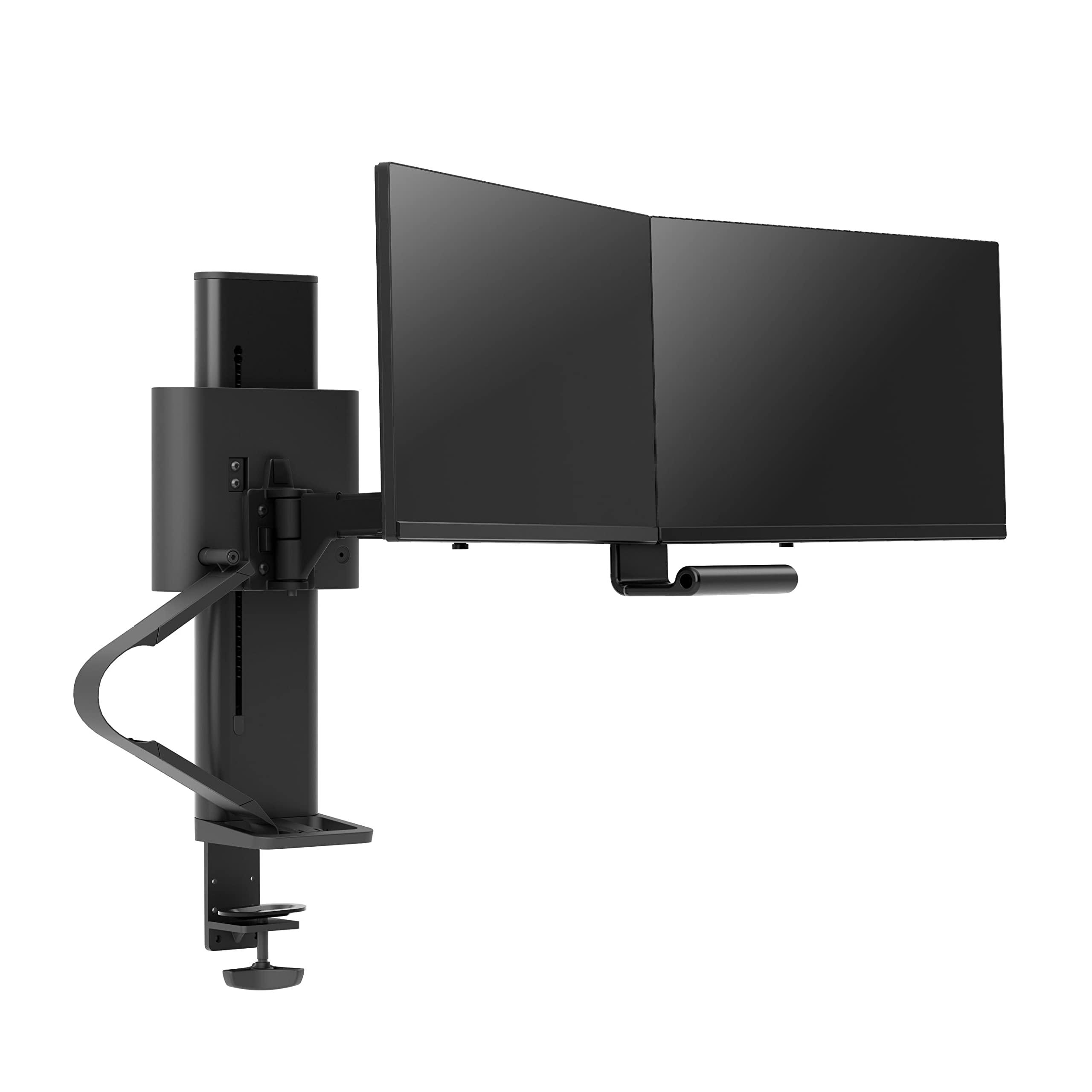 ergotron-supporto-vesa-per-doppio-monitor-trace邃-per-due-monitor-fino-a-27-pollice-1-8-4-9kg-ciascuno-nero-opaco-45-631-224