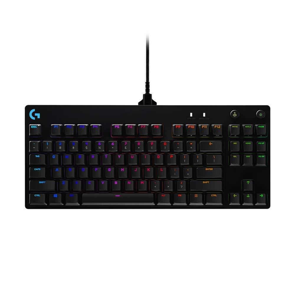 logitech-g-pro-tkl-tastiera-gaming-meccanica-gx-blue-clicky-switch-lightsync-rgb-design-portatile-tenkeyless-pensato-per-esport-gaming-micro-cavo-usb-rimovibile-qwerty-us-layout-nero