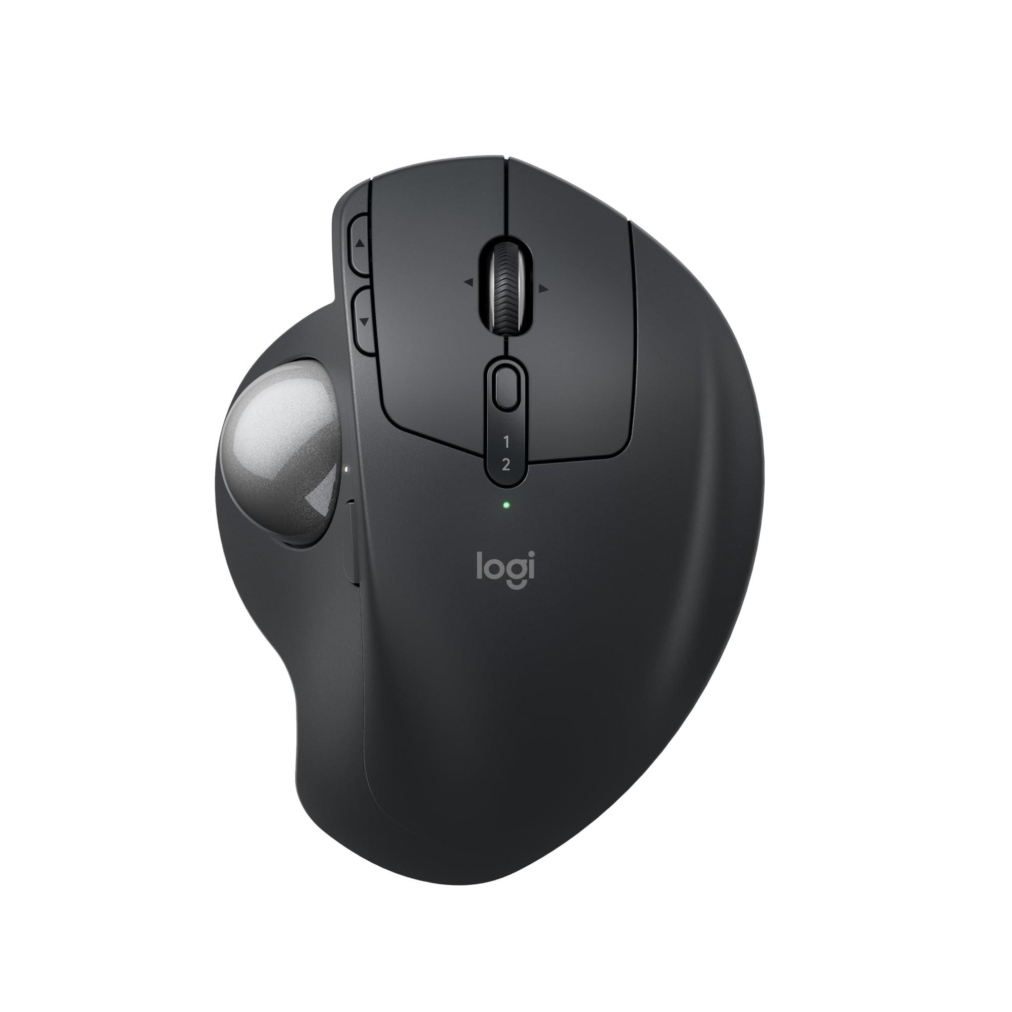 logitech-mx-ergo-s-mouse-trackball-wireless-avanzato-mouse-ergonomico-wireless-ricaricabile-usb-c-con-bluetooth-e-dongle-crittografato-6-pulsanti-programmabili-per-pc-mac-grafite