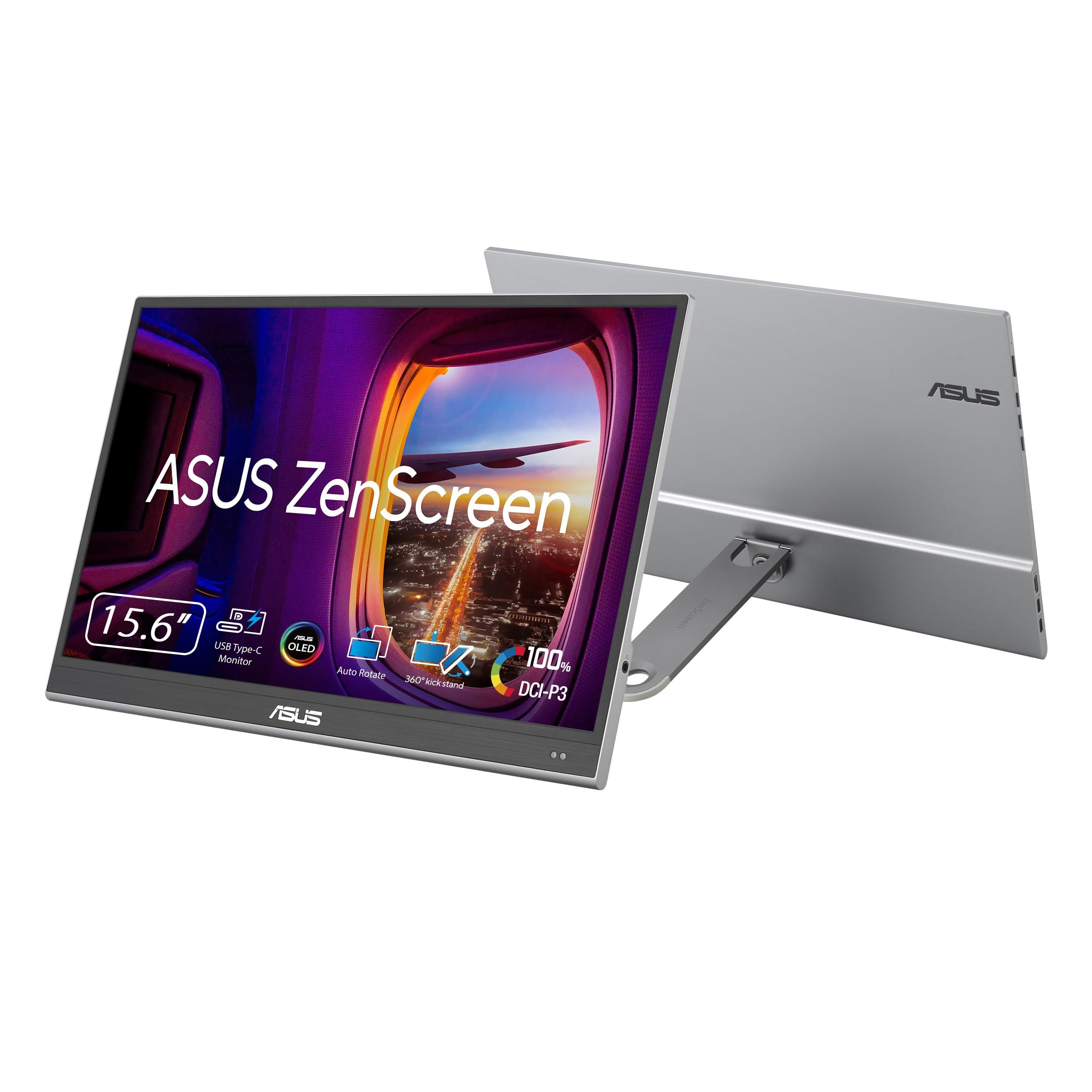 asus-zenscreen-oled-mq16ahe-monitor-portatile-oled-da-16-pollici-15-6-fhd-1920x1080-100-dci-p3-tempo-di-risposta-1-ms-hdr-10-usb-type-c-mini-hdmi-anti-sfarfallio-e-filtro-luci-blu-nero
