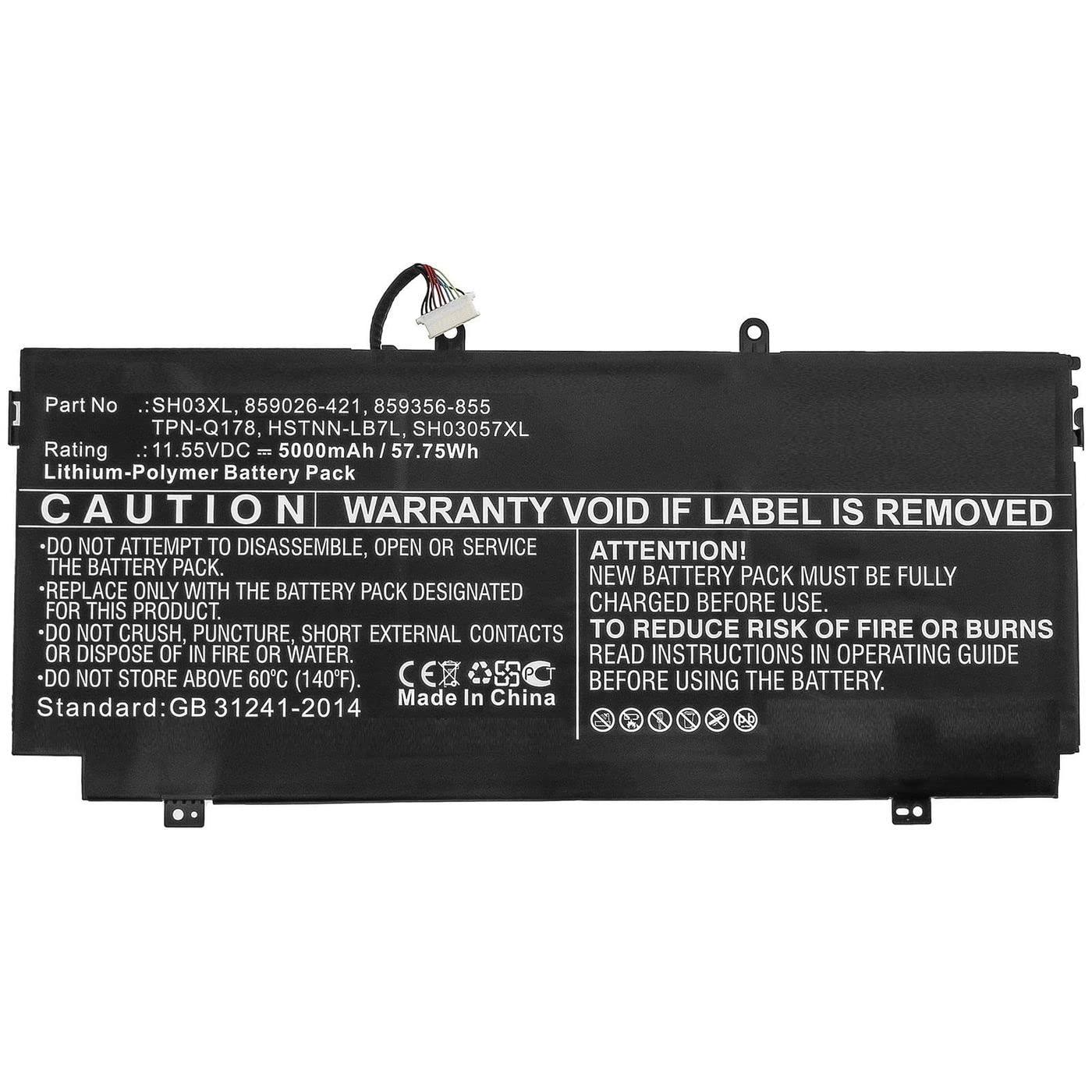 coreparts-laptop-battery-for-hp-57-75wh-li-pol-11-55v-5000mah-cn03xl-hstnn-lb7l-901308-421-901-57-75wh-li-pol-11-55v-5000mah-black-for-hp-notebook-spectre-x360-13-ab001-spectre-x360-13-ab099