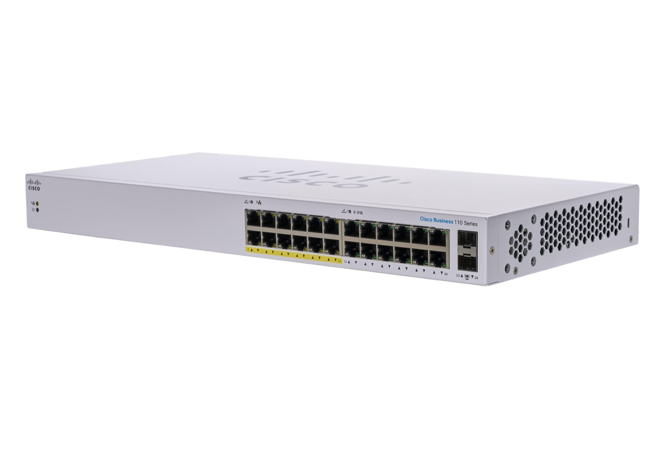 cisco-business-cbs110-24pp-d-unmanaged-switch-24-porte-ge-partial-poe-2x1g-sfp-condivisi-limited-lifetime-protection-cbs110-24pp-d