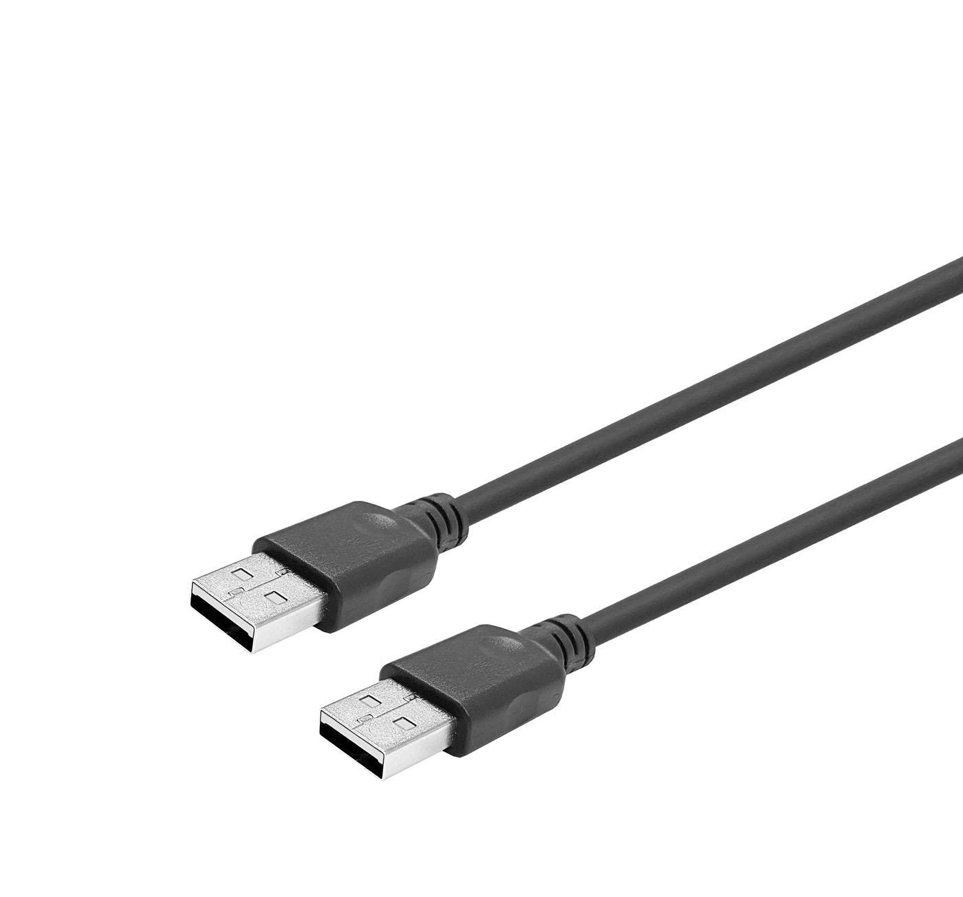 vivolink-prousbaa20-cavo-usb-20-m-usb-a-nero-trasparente
