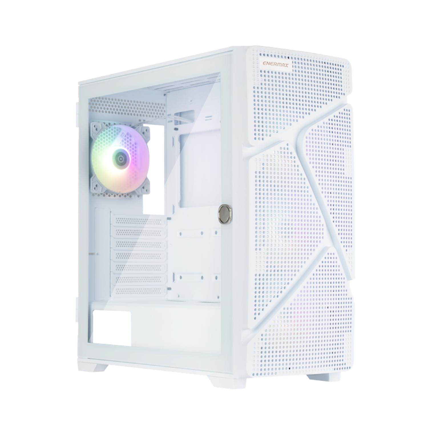 enermax-marbleshell-mesh-ms31-case-mid-tower-argb-compatto-con-flusso-d-aria-e-atx-scheda-madre-atx-4x-ventole-pwm-argb-bianche-da-120-mm-preinstallate-2x-usb-3-0-e-usb-3-2-type-c-bianco