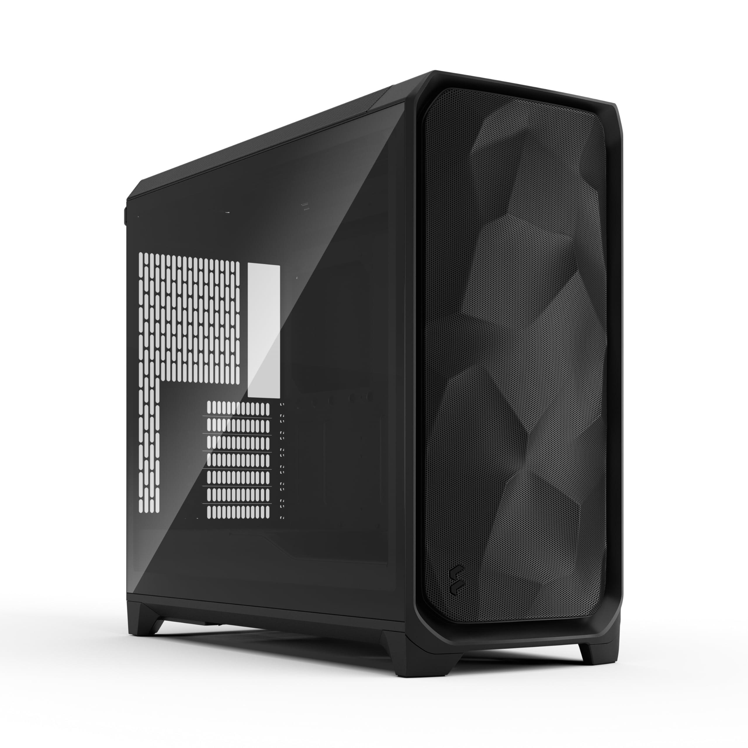 fractal-design-meshify-3-xl-nero-vetro-temperato-tozzo-case-gaming-con-alta-ventilazione-pannello-frontale-a-rete-ventole-lcp-compatibile-con-radiatori-grandi