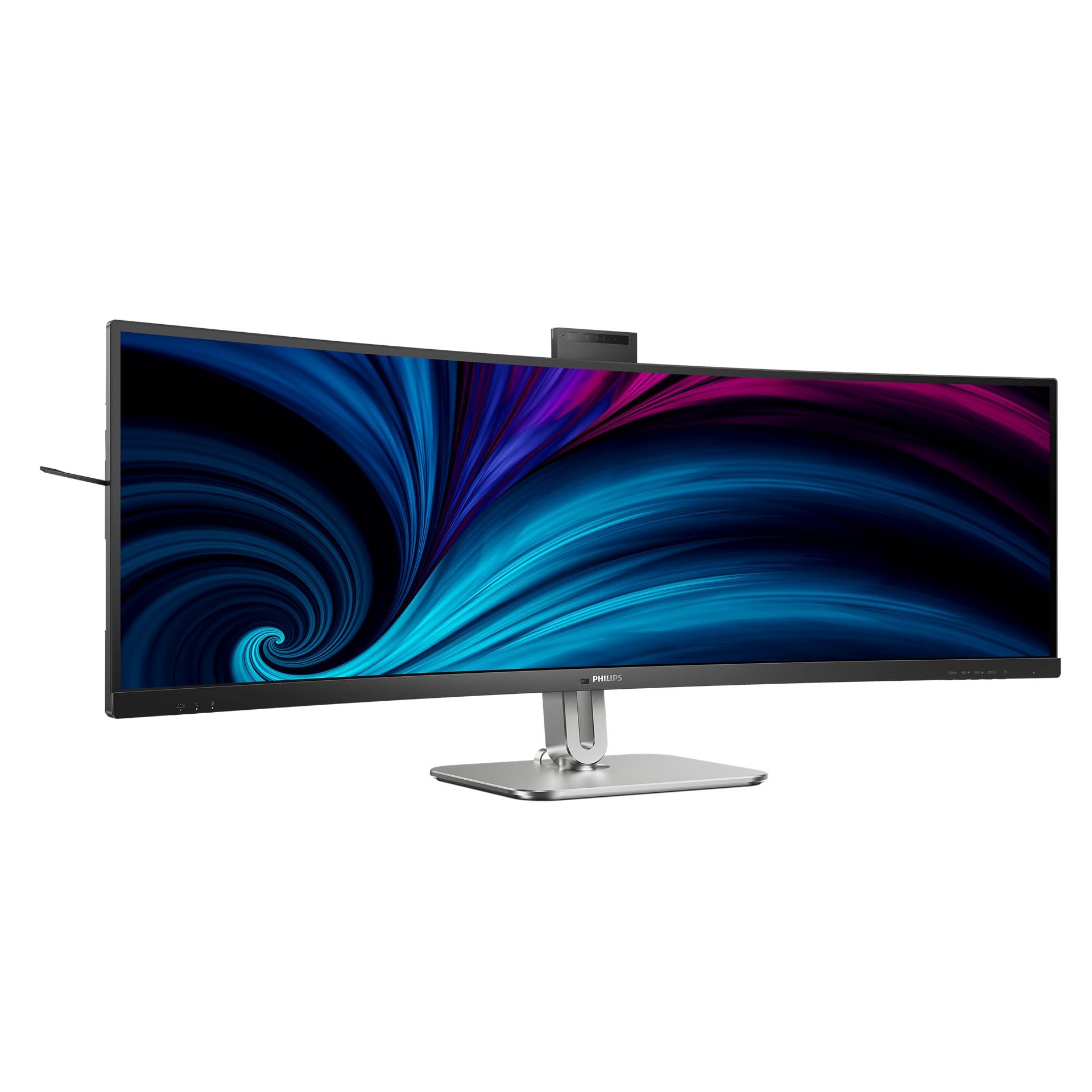 philips-49b2u6900ch-monitor-curvo-dqhd-49-pollici-webcam-microfono-rj45-regolabile-in-altezza-5120x1440-hdmi-displayport-usb-c-hub-usb-nero
