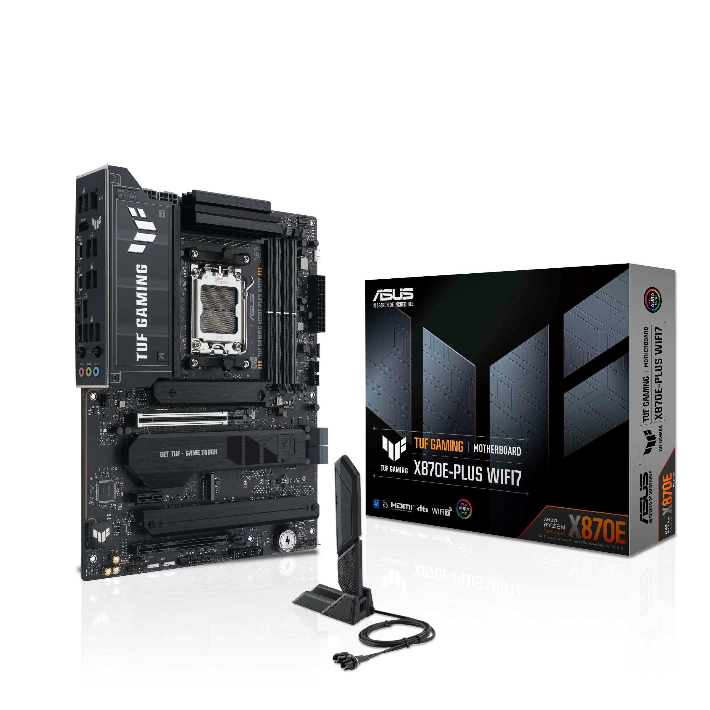 asus-tuf-gaming-x870e-plus-wifi7-scheda-madre-amd-atx-16-2-1-stadi-di-alimentazione-ddr5-pcie-5-0x16-safeslot-con-q-release-slim-4-slot-m-2-wifi-7-usb4-40-gbps-posteriore-fast-charge-aura-sync