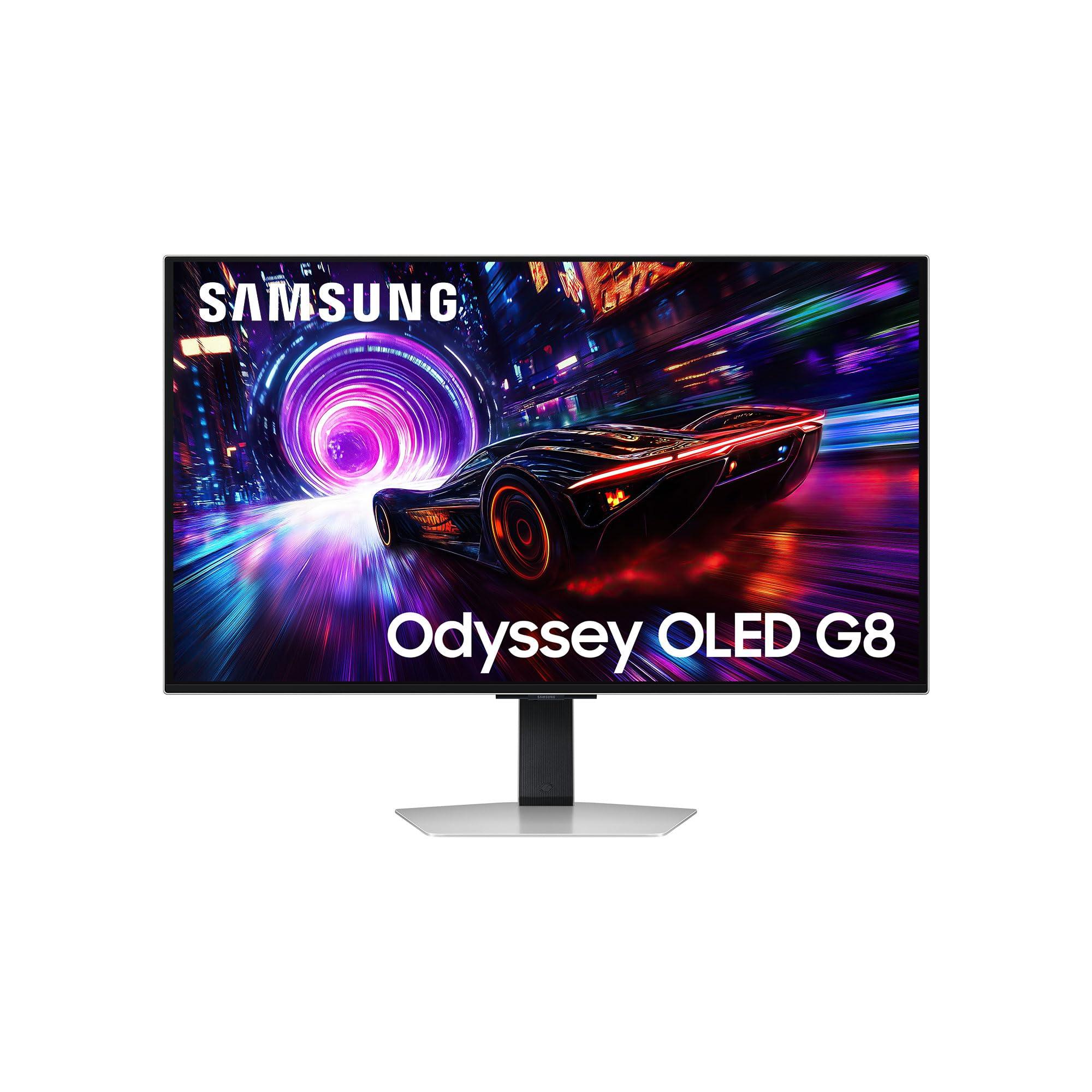 samsung-monitor-gaming-odyssey-oled-g8-ls32fg810su-flat-32-3840x2160-uhd-4k-16-9-qd-oled-glare-free-240hz-0-03ms-gtg-freesync-premium-pro-compatibilita-g-sync-safeguard-hdmi-dp