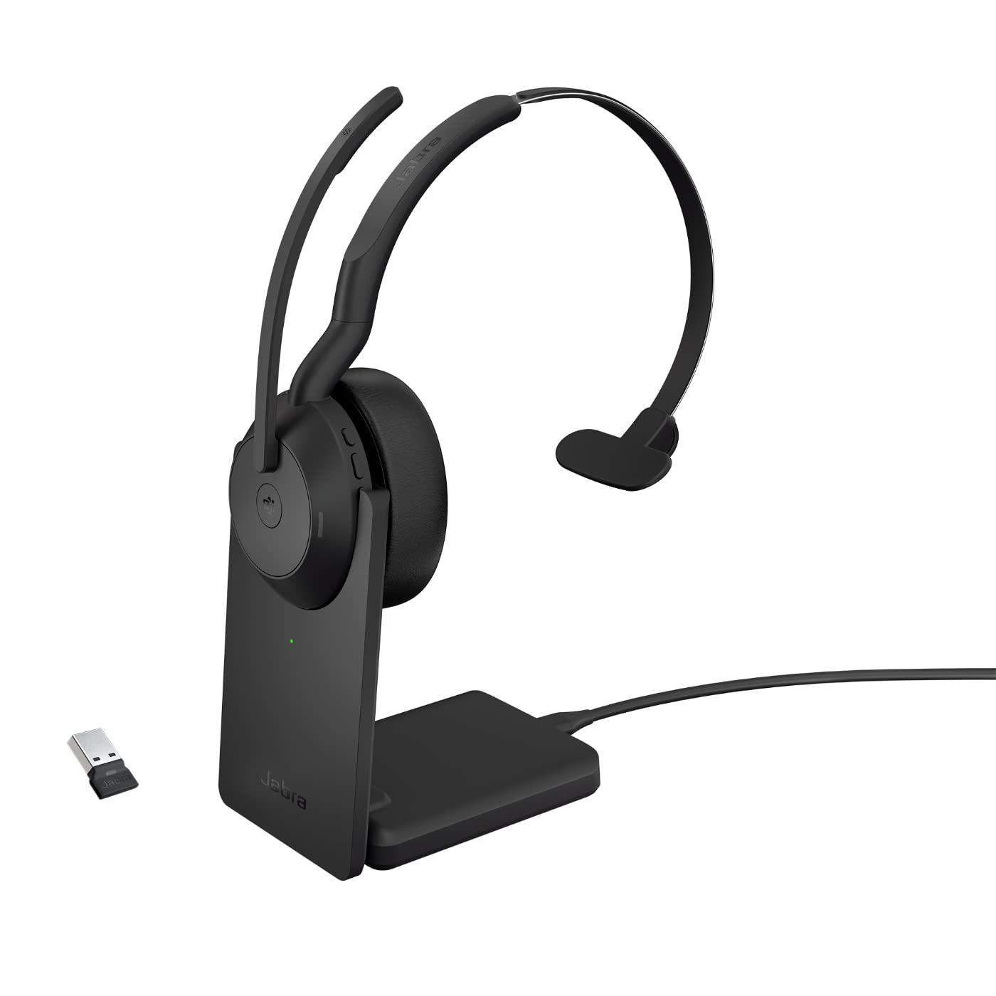 jabra-evolve2-55-cuffie-wireless-mono-con-base-di-ricarica-usb-a-dongle-ottimizzato-per-microsoft-teams-mono-supporto-incluso