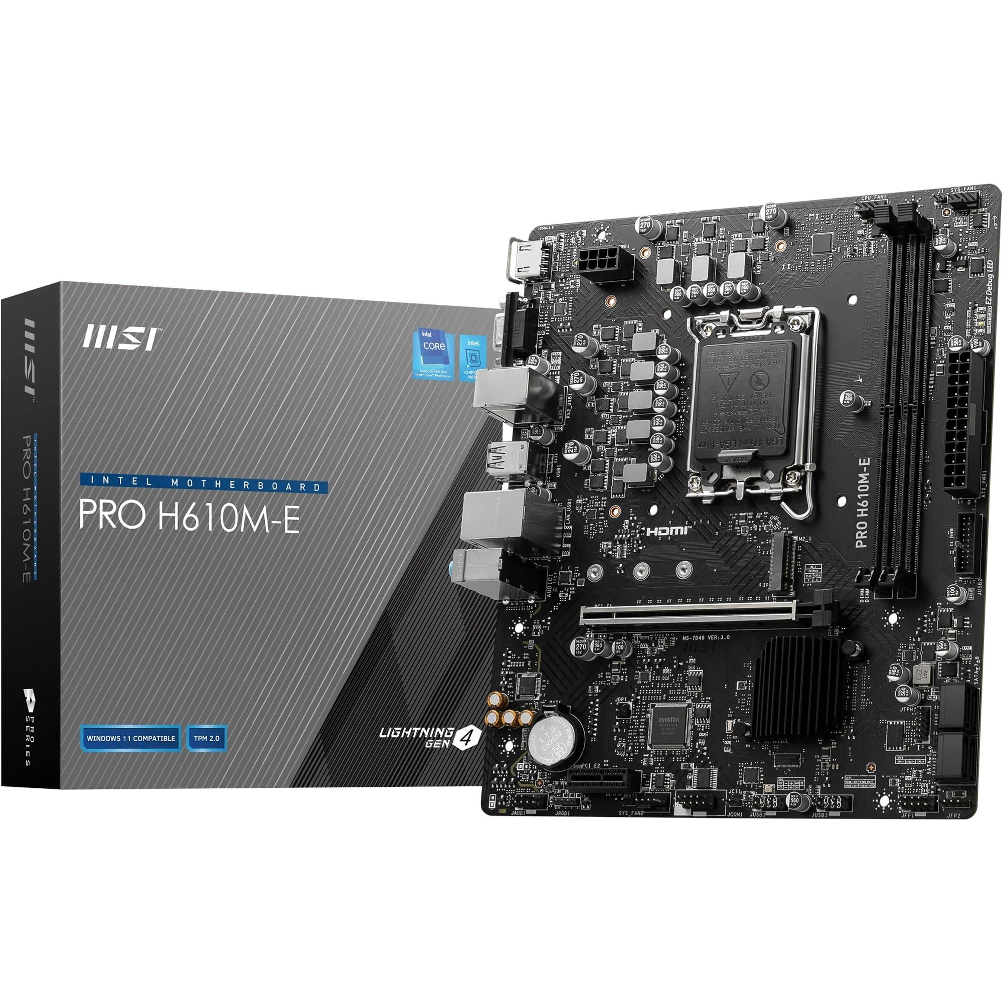 msi-pro-h610m-e-scheda-madre