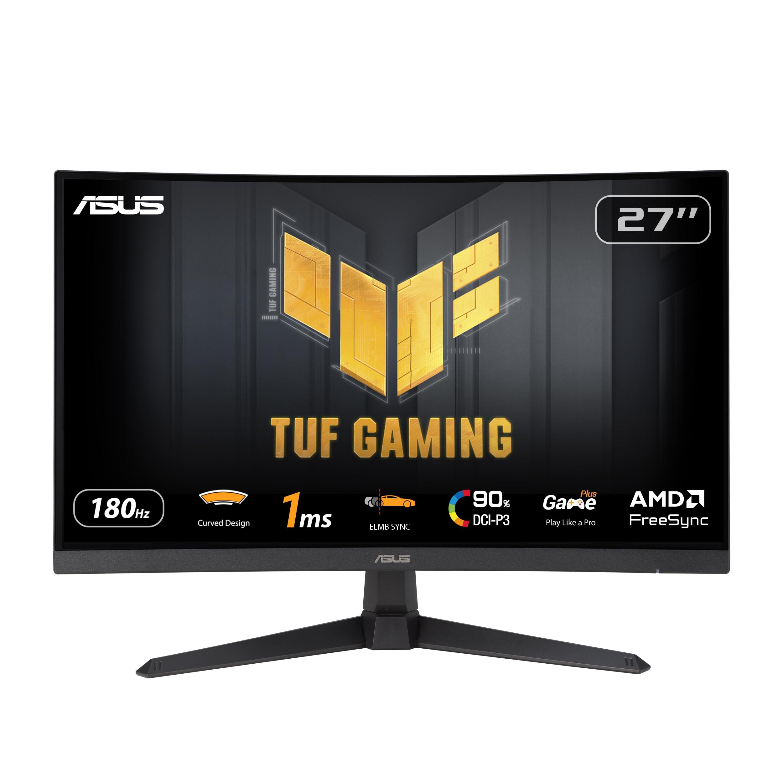 asus-tuf-gaming-vg27vq3b-monitor-gaming-curvo-da-27-pollici-full-hd-180hz-elmb-sync-freesync-tempo-di-risposta-1ms-90-dci-p3-displaywidget-center-nero