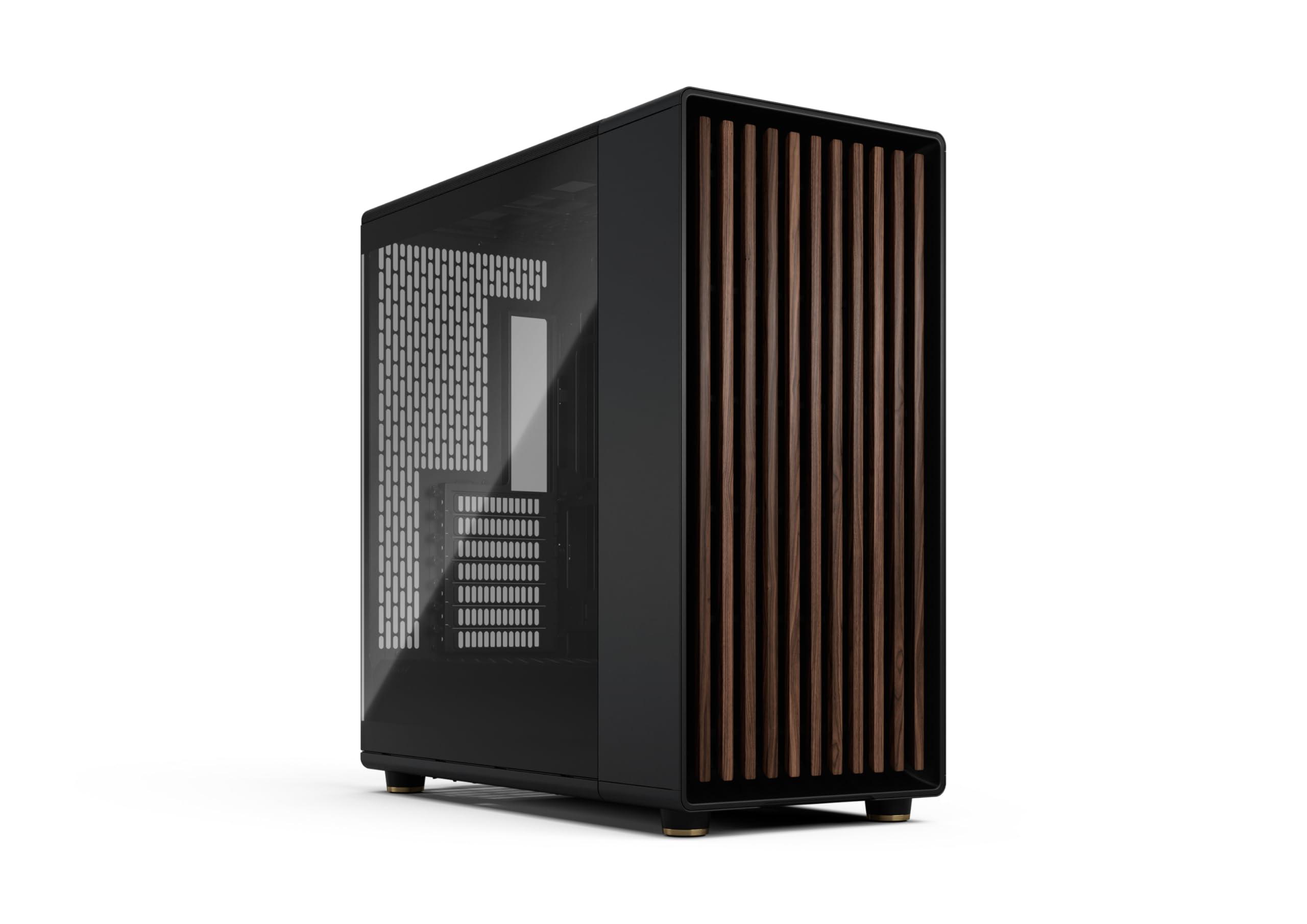 fractal-design-north-xl-rc-charcoal-black-tg-dark-case-pc-gaming-full-tower-con-usb-type-c-e-3-ventole-pwm-da-140mm-compatibile-con-schede-madri-atx-matx