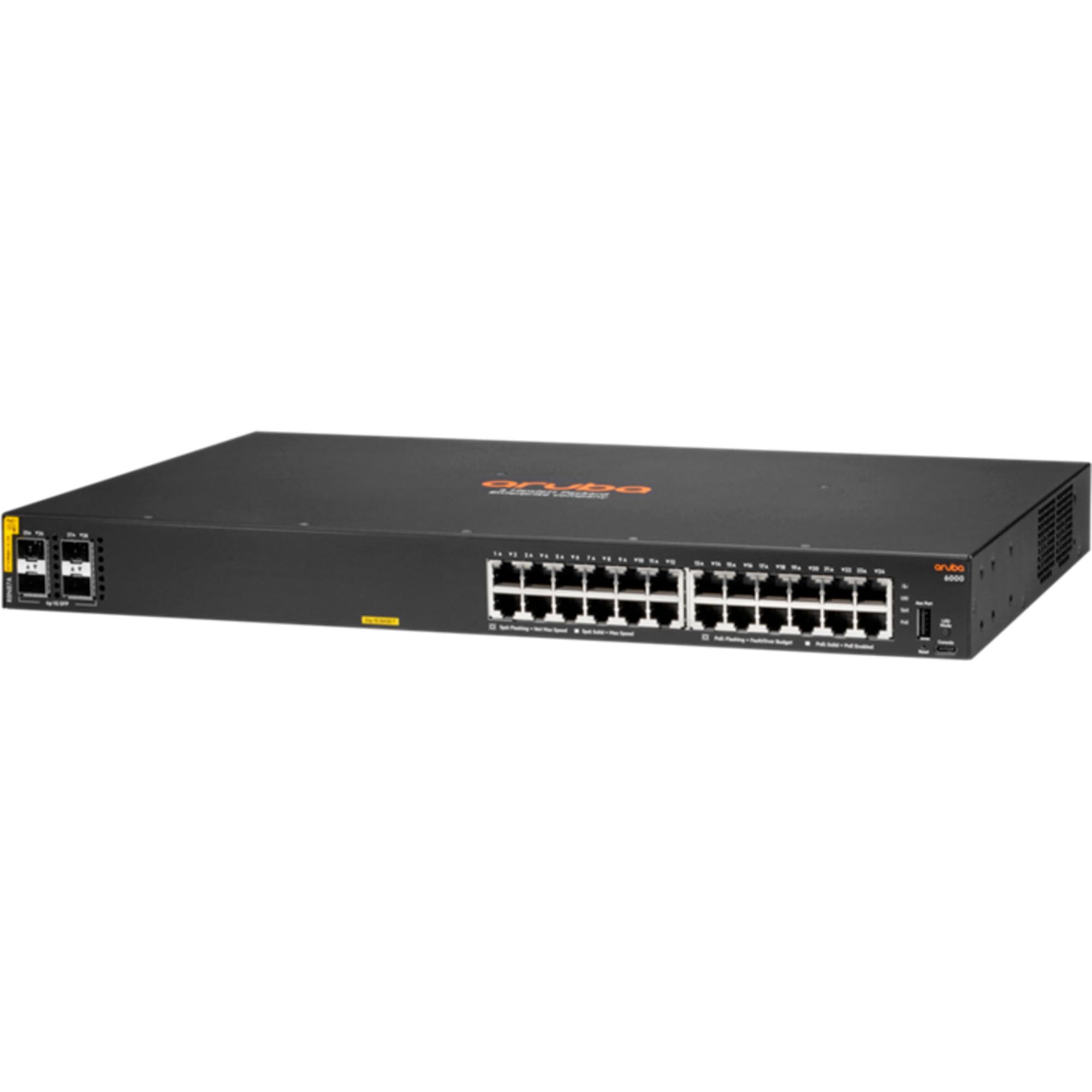 aruba-6000-24g-class4-poe-4sfp-370w-gere-l3-gigabit-ethernet-10-100-1000-connexion-ethernet-supportant-l-alimentati