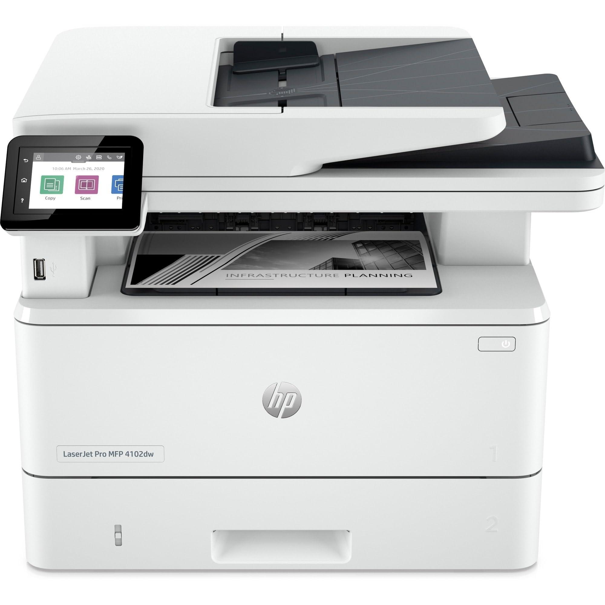 hp-laserjet-pro-mfp-4102dw-2z622f-stampante-multifunzione-a4-stampa-fronte-e-retro-automatico-in-b-n-42-ppm-usb-host-wi-fi-ethernet-adf-smart-bianca