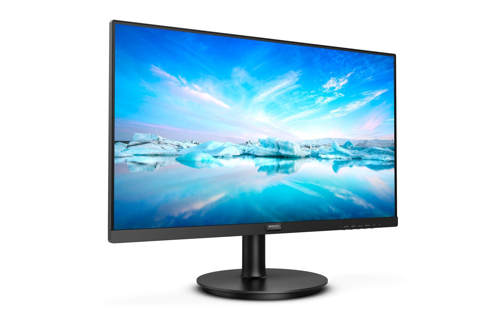 philips-222v8la-monitor-da-54-cm-21-hdmi-displayport-1920-x-1080-pixel-75-hertz-freesync-colore-nero