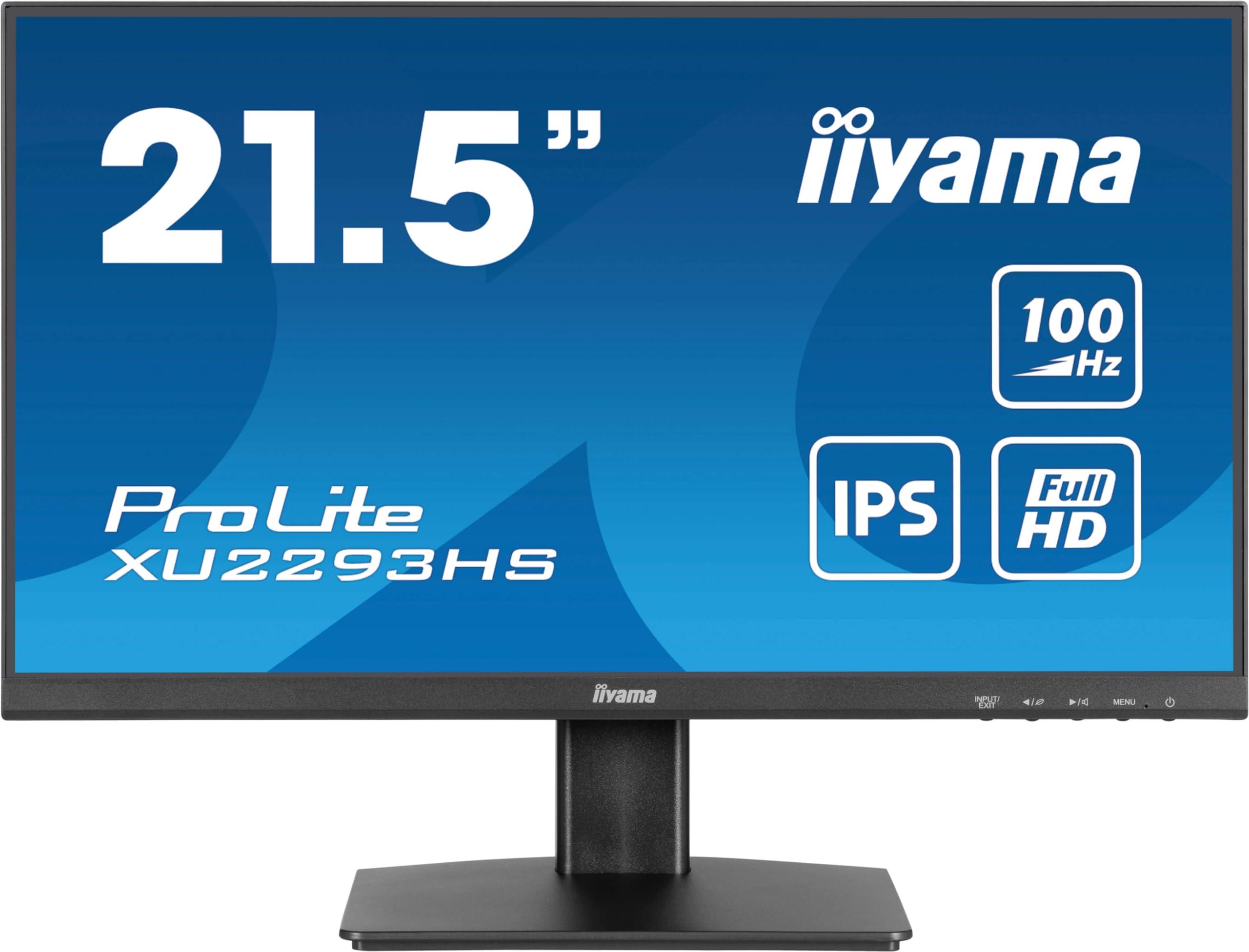 iiyama-monitor-desktop-xu2293hs-b6-21-5-full-hd-led-ips-1920-x-1080-100hz-1h1dp-nero