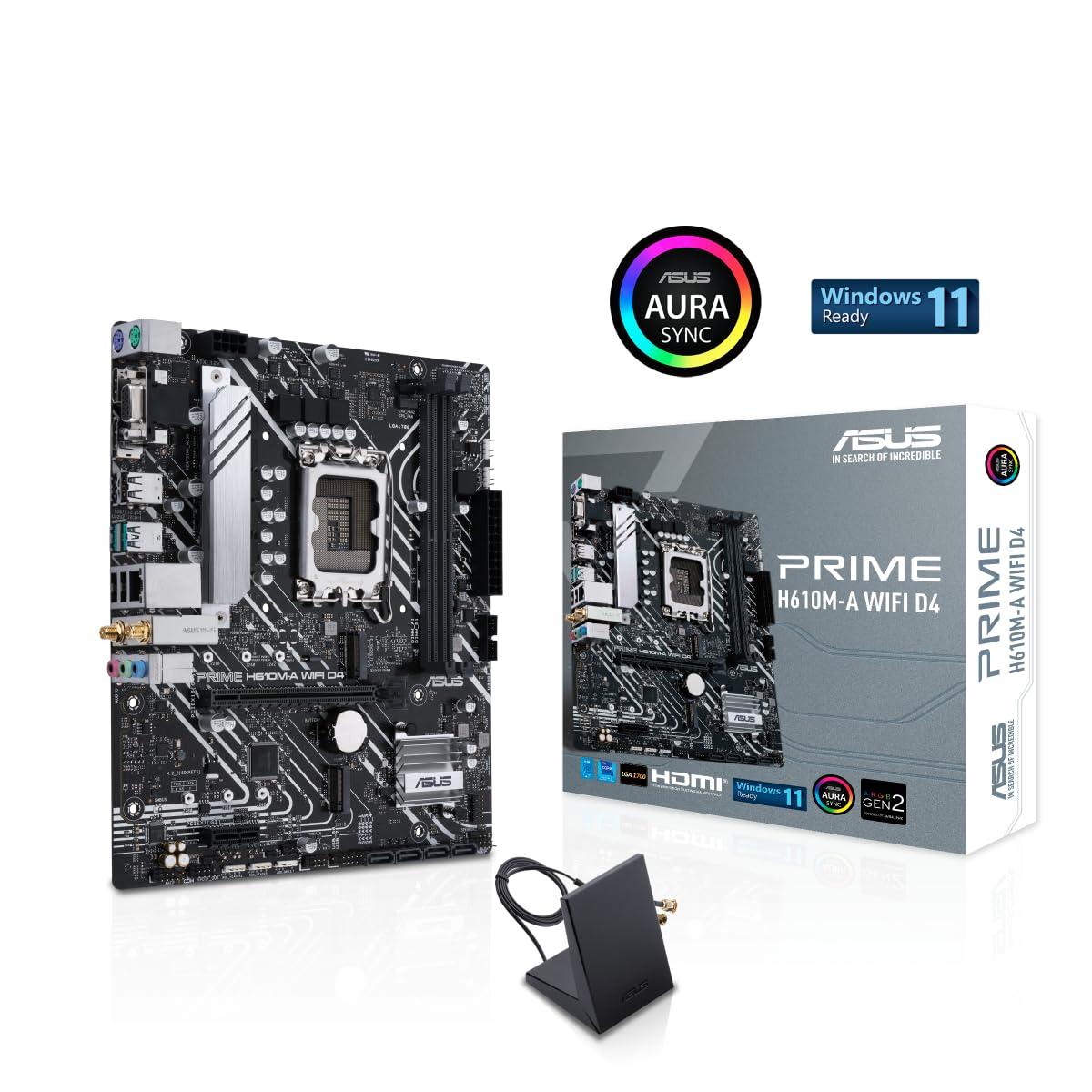 asus-prime-h610m-a-wifi-d4-scheda-madre-intel-micro-atx-ddr4-lga-1700-pcie-4-0-sata-6gbps-2-slot-m-2-wifi-5-ethernet-1gb-displayport-hdmi-usb-3-2-gen-2-e-type-c-aura-sync-nera