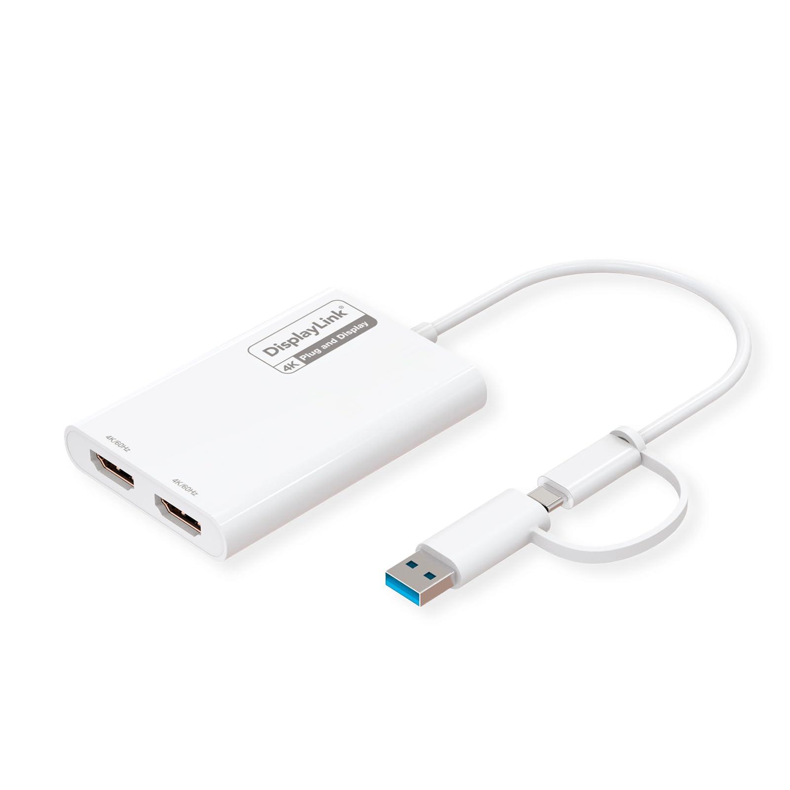 roline-multidisplaylink-adattatore-usb-tipo-a-c-2-x-hdmi-multi-stream-4k