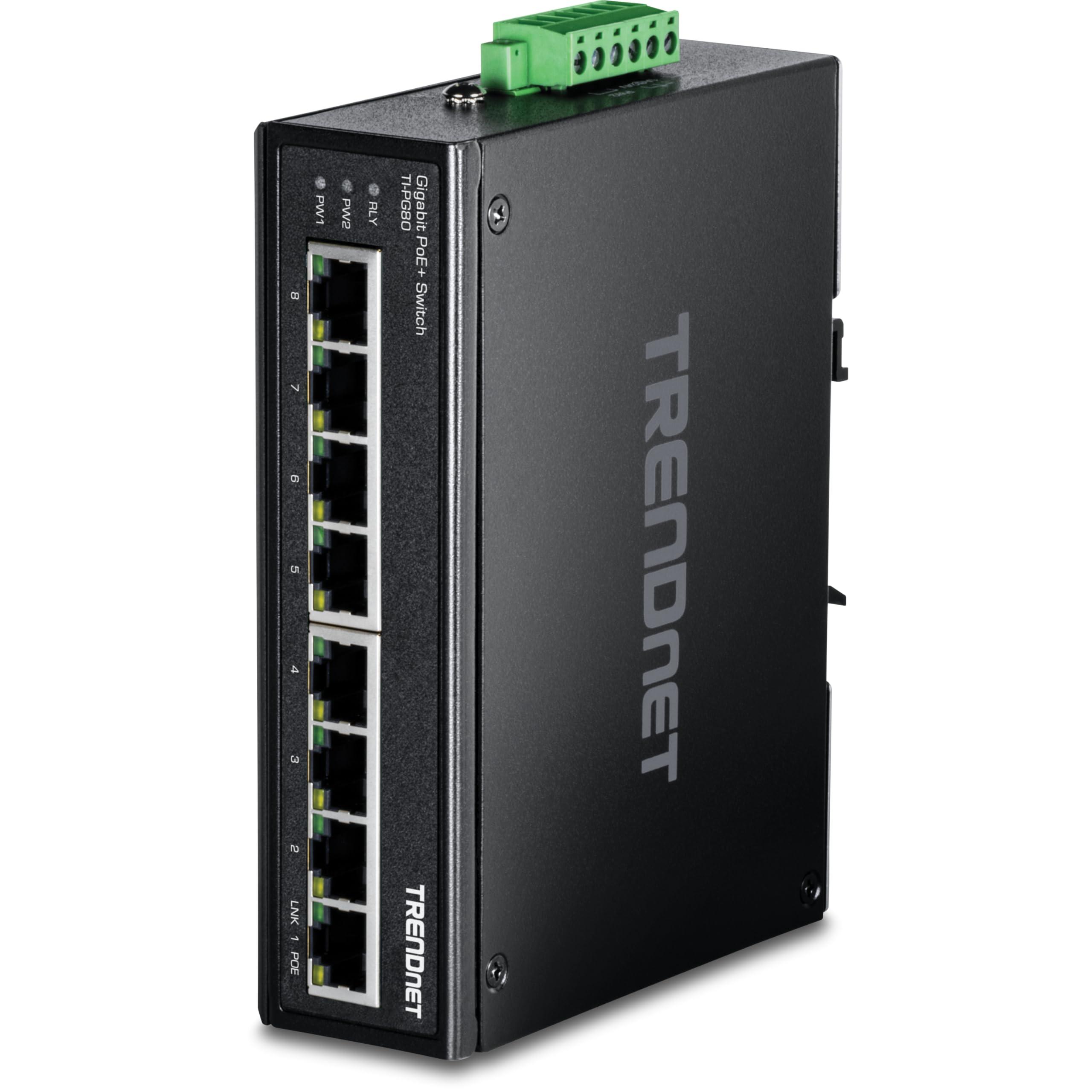 trendnet-ti-pg80-8-port-industrial-gigabit-poe-din-rail-switch-200w-poe-power-budget-16-gbps-switching-capacity-nero