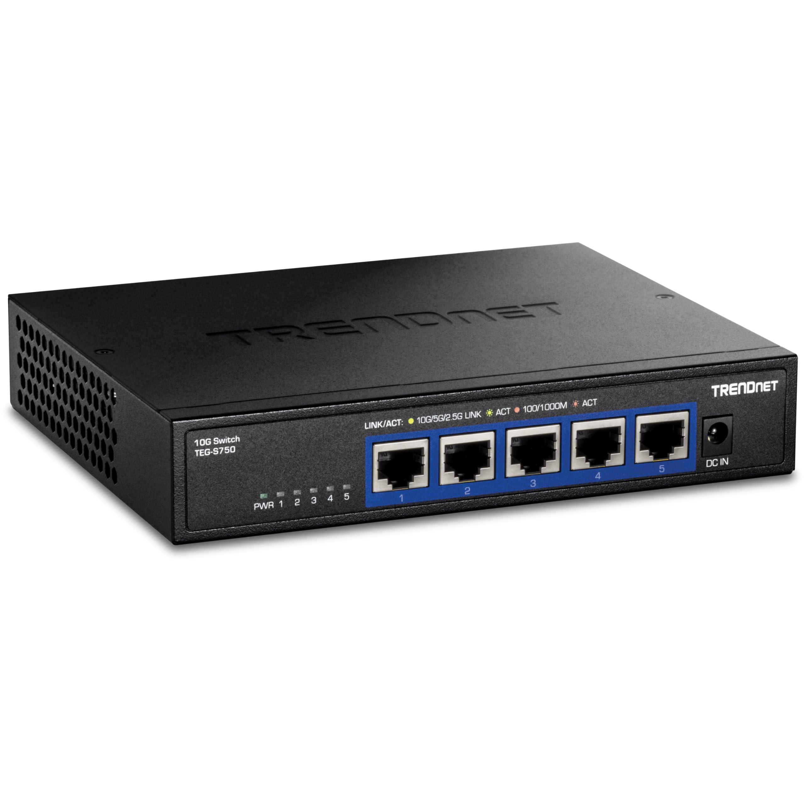trendnet-teg-s750-switch-5-porte-10g-5-porte-rj-45-10g-capacita-di-commutazione-100-gbps-supporta-connessioni-2-5g-e-5g-base-t-protezione-a-vita-nero