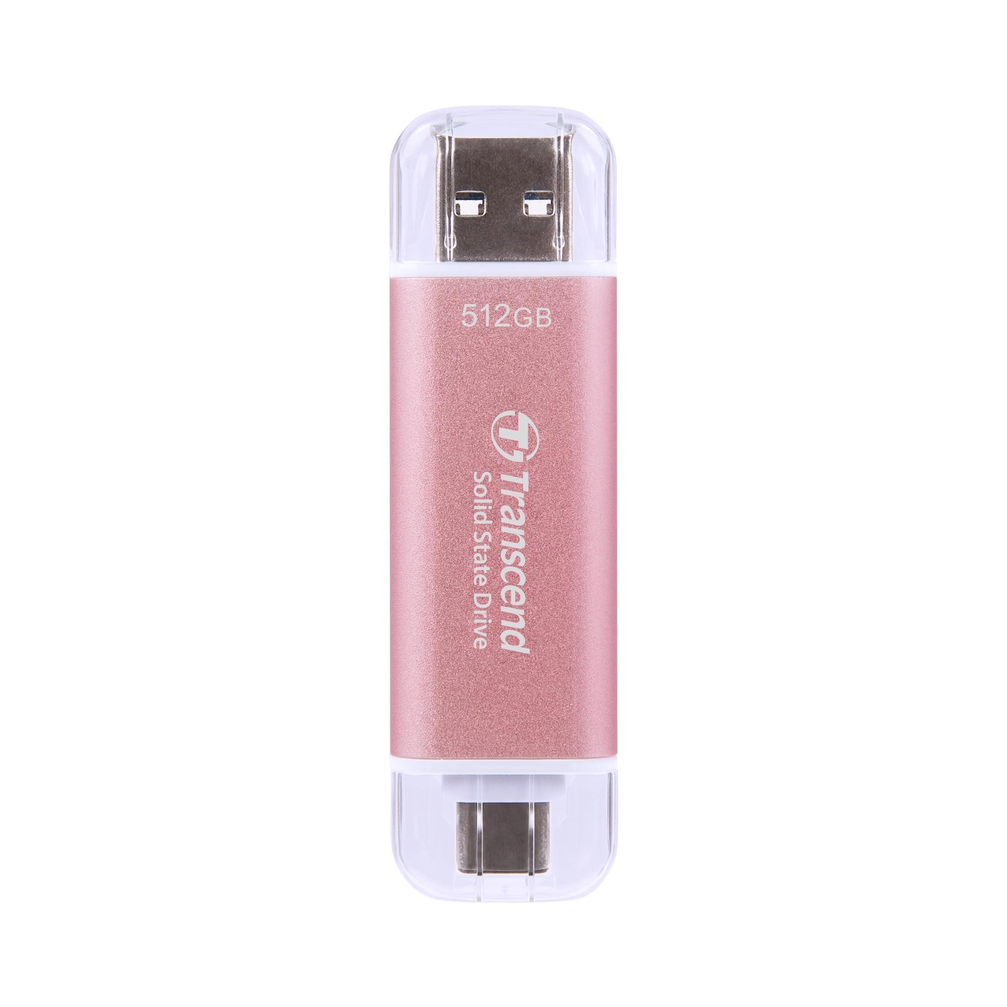 transcend-ssd-portatile-esd310p-da-512-gb-10-gbps-type-a-type-c-compatibile-con-ps4-ps5-ts512gesd310p