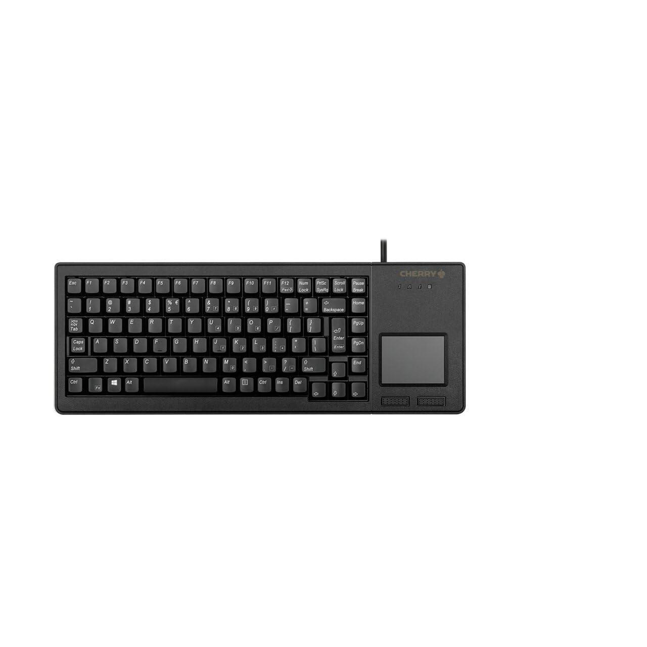 cherry-g84-5500-xs-tastiera-compatta-con-touchpad-layout-eu-qwerty-con-cavo-porta-usb-a-interruttori-meccanici-ml-nero