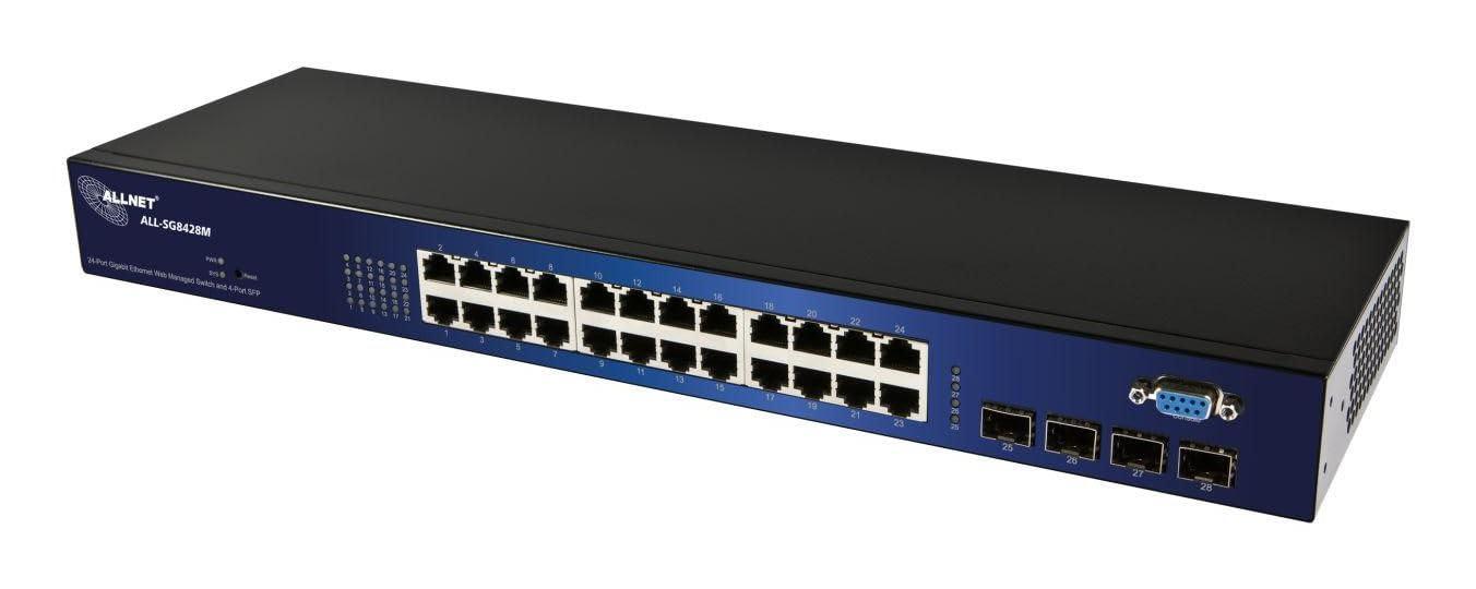 allnet-127211-gere-l2-gigabit-ethernet-10-100-1000-19u-noir