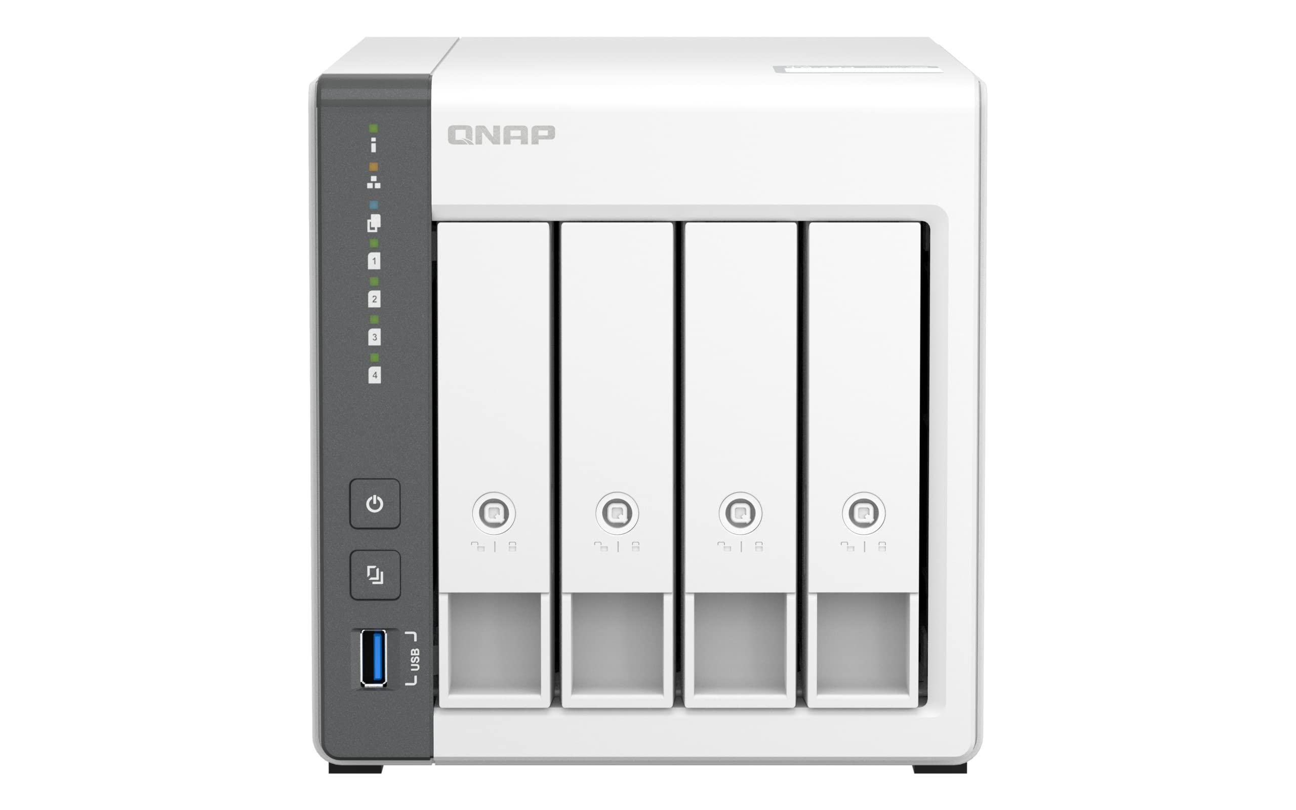 qnap-4-bay-arm-ts-433-4g-cortex-a55-processor-frequency-2-0-ghz-4-gb-on-board-non-expandable